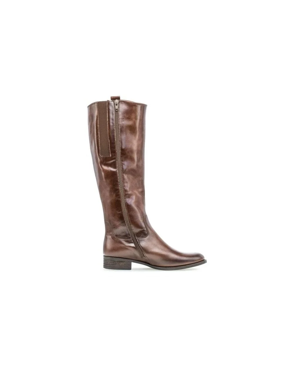 Smooth Leather Riding Boots - Image 2
