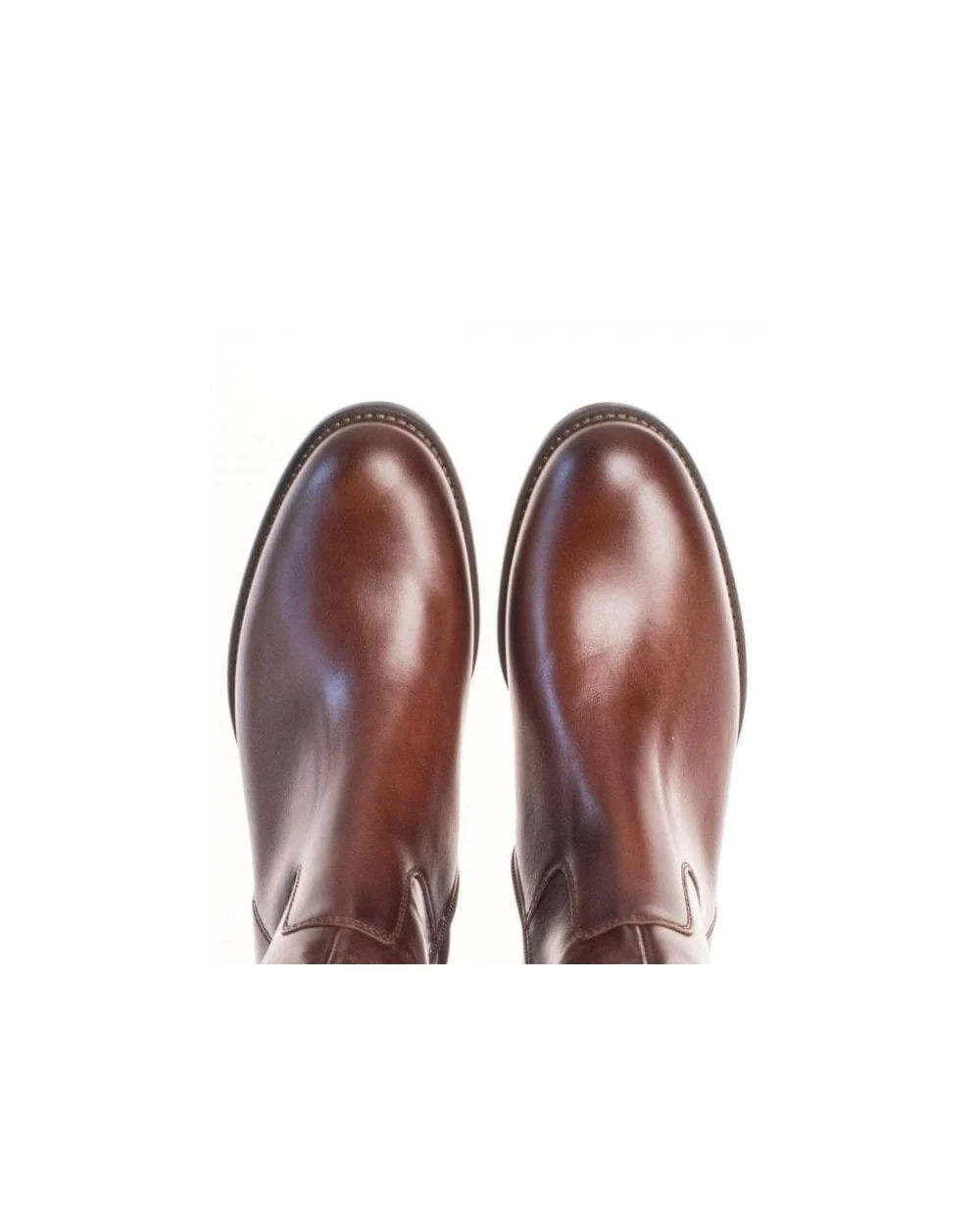 Smooth Leather Riding Boots - Image 4