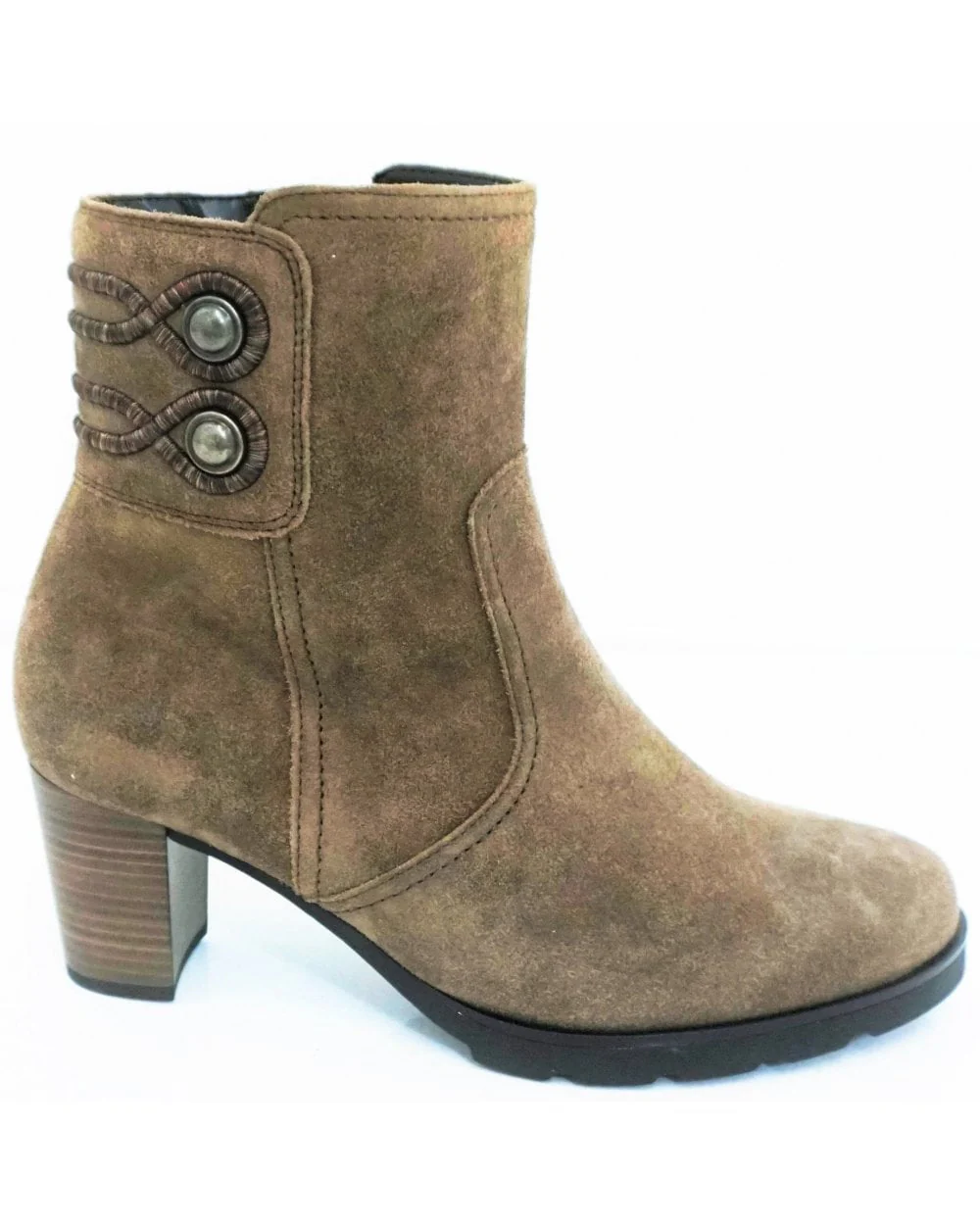Troupe High Cut Heeled Ankle Boot - Image 3