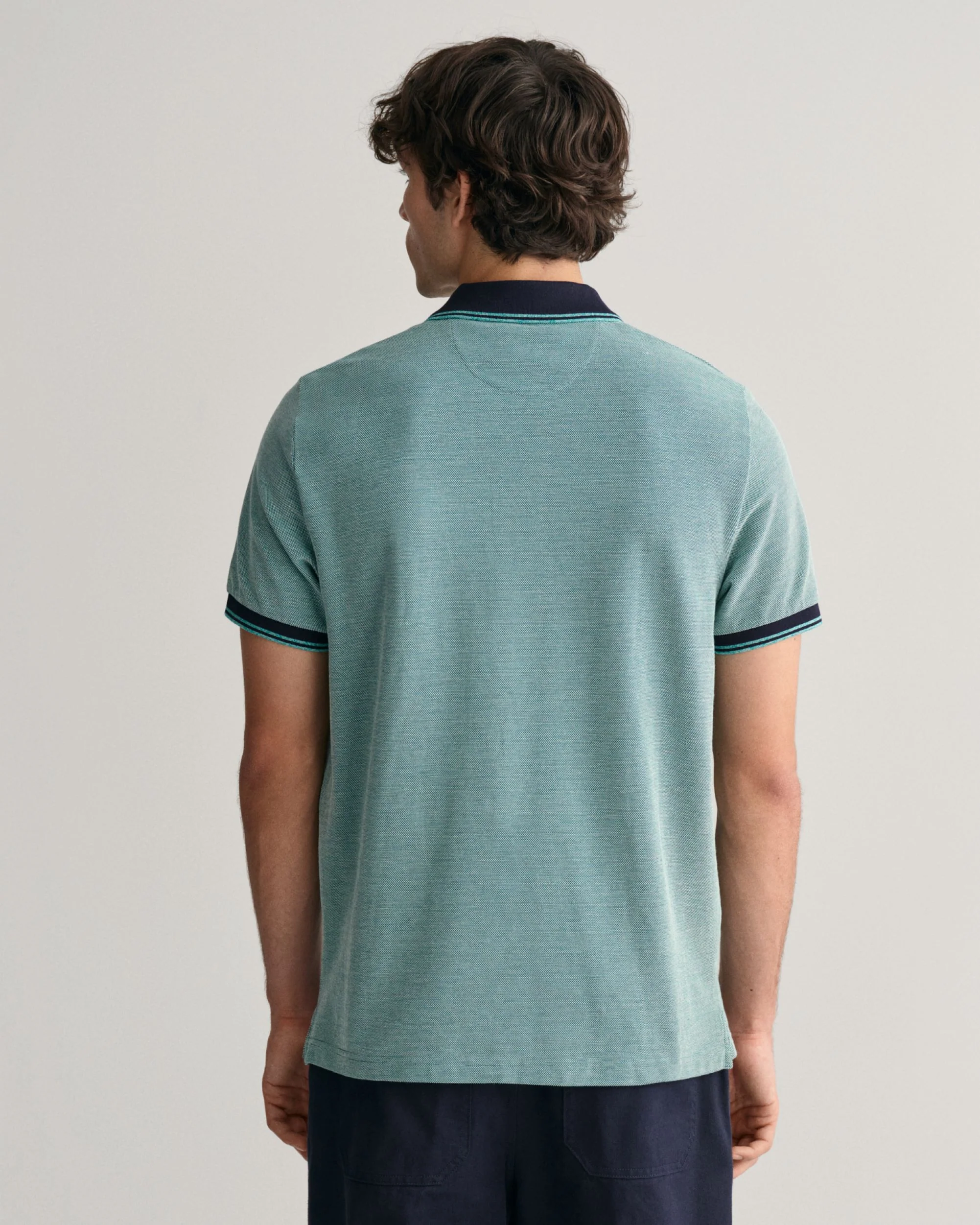 4-Color Oxford Piqué Polo Shirt - Image 8