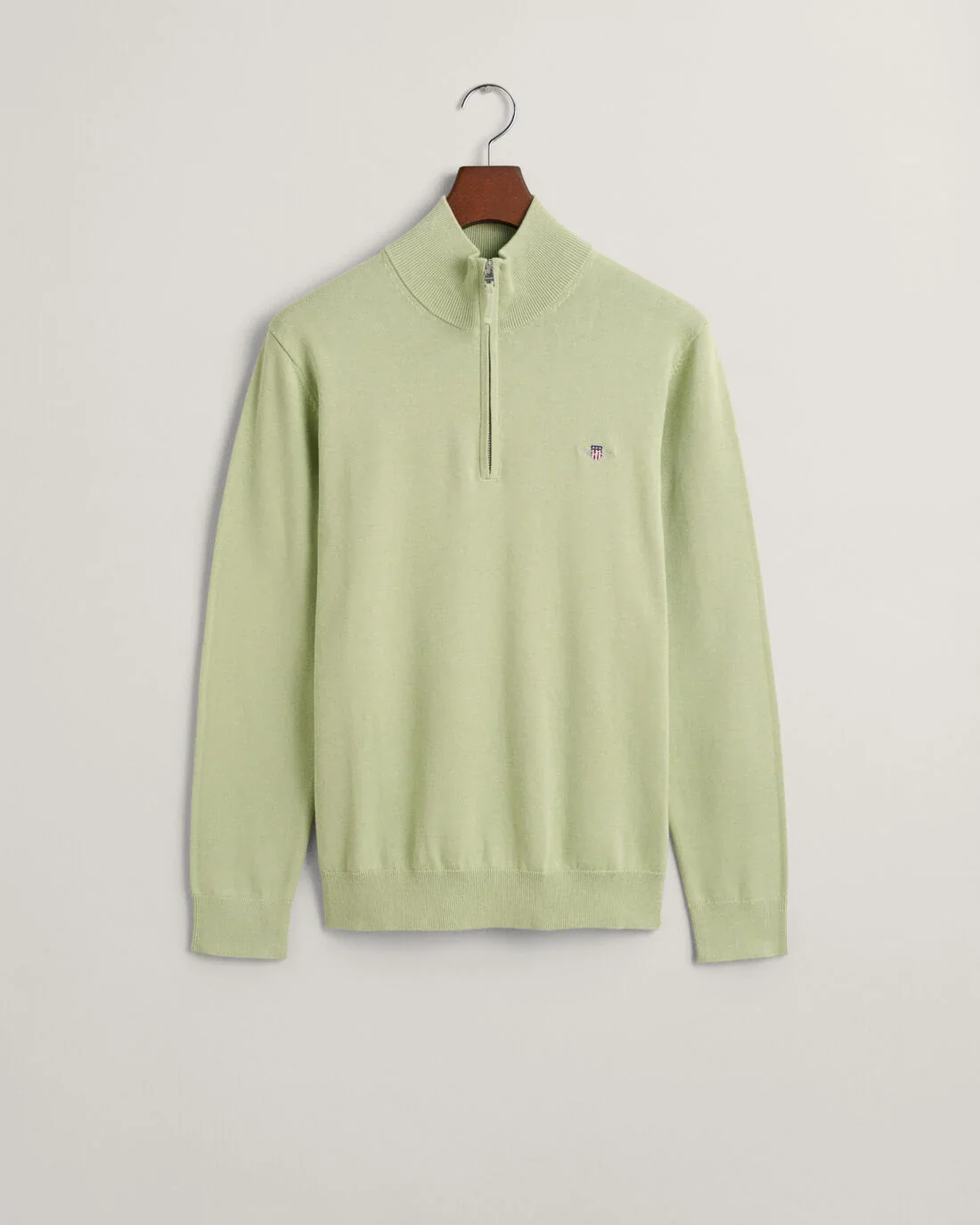 Classic Cotton Half-Zip Sweater - Image 6