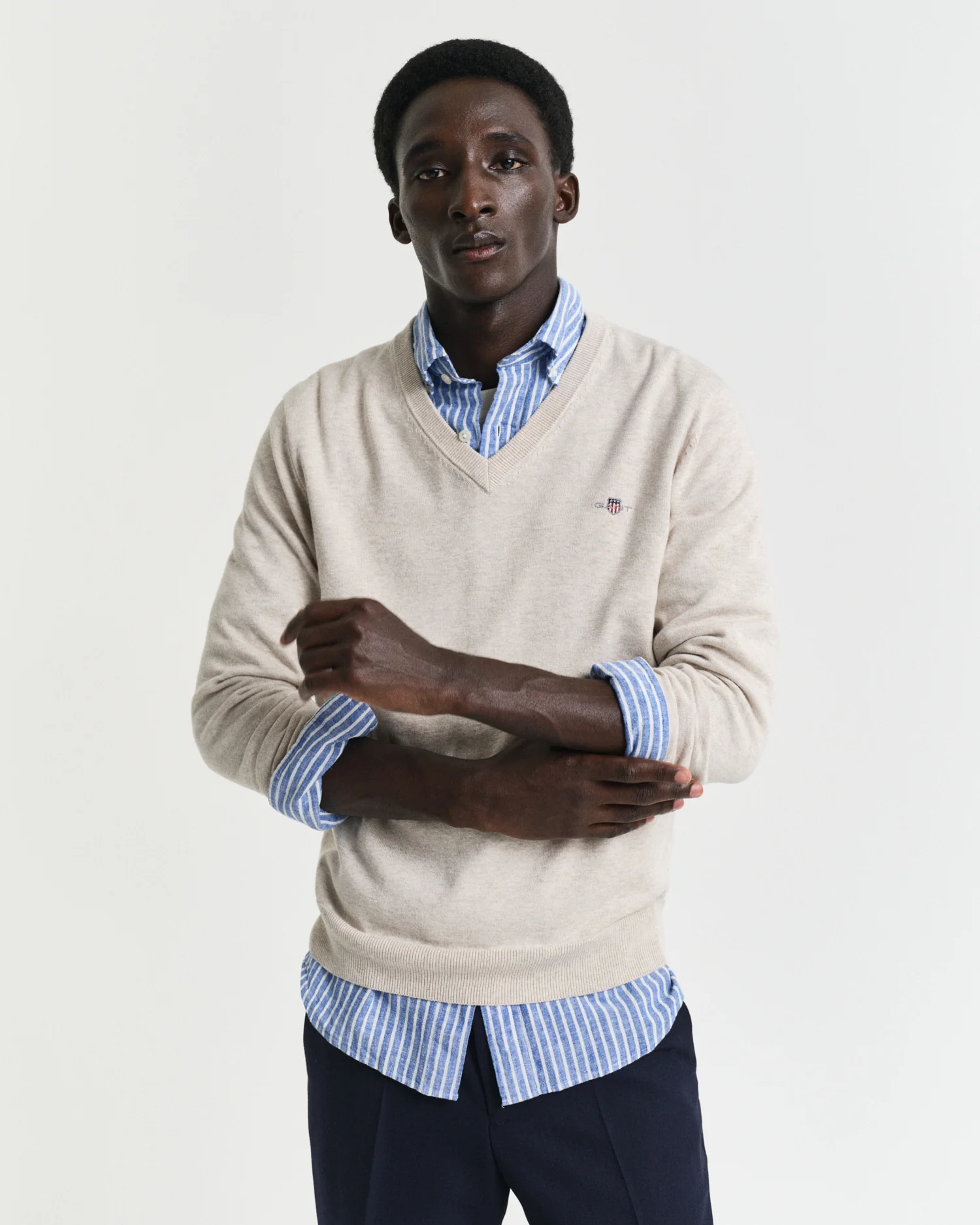 Classic Cotton V-Neck