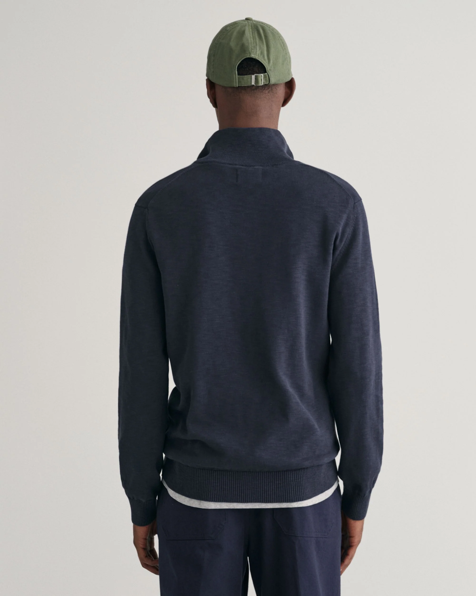 Cotton Flamme Half-Zip Sweater - Image 6