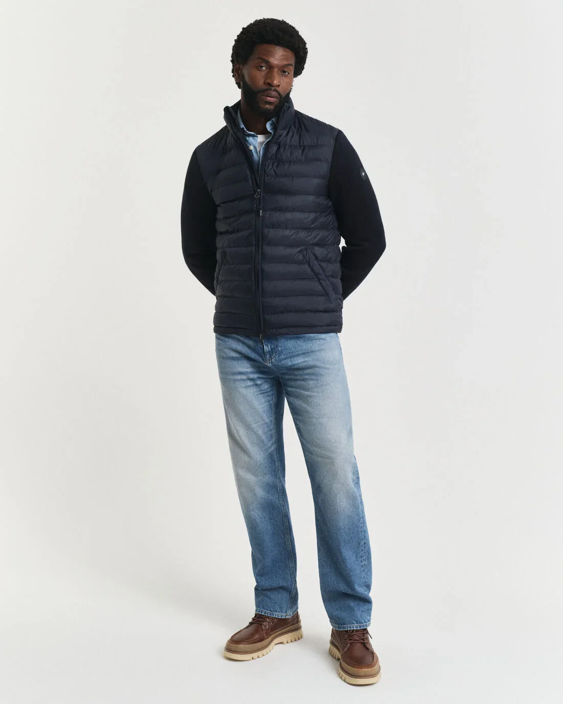 Mixed Media Jacket - Image 7