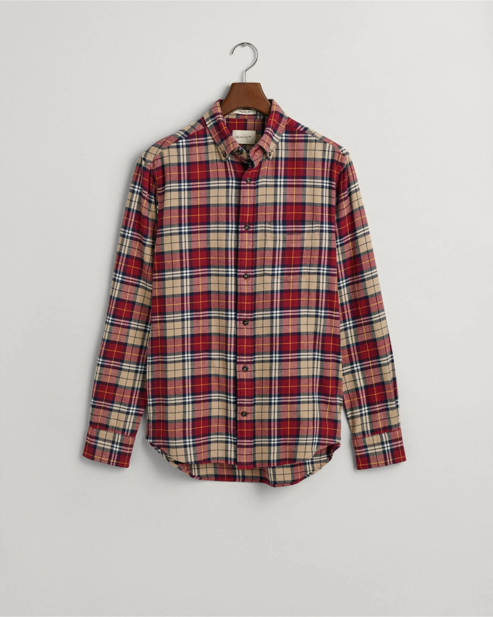 Regular Fit Checked Flannel Shirt - Image 4