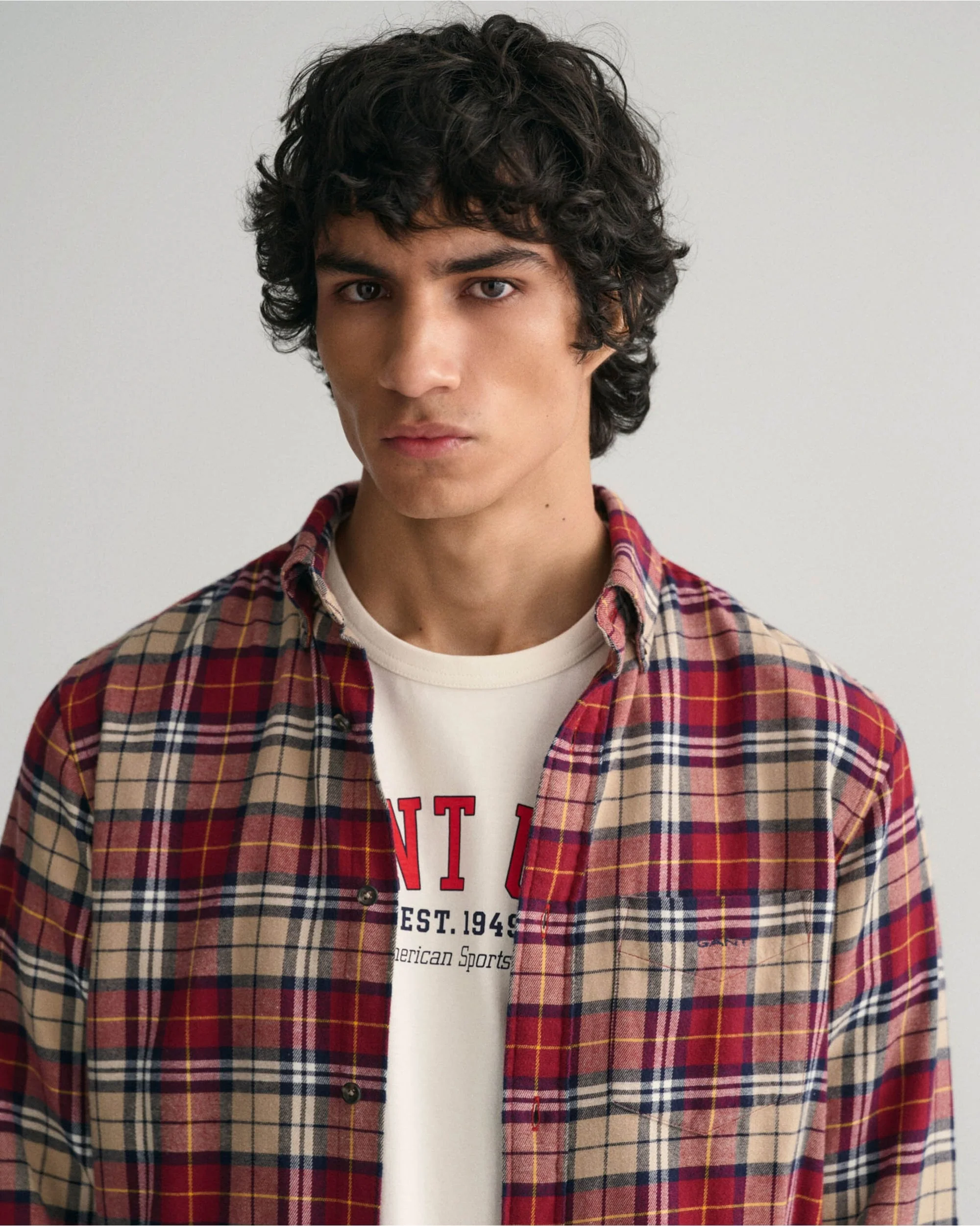 Regular Fit Checked Flannel Shirt - Image 8