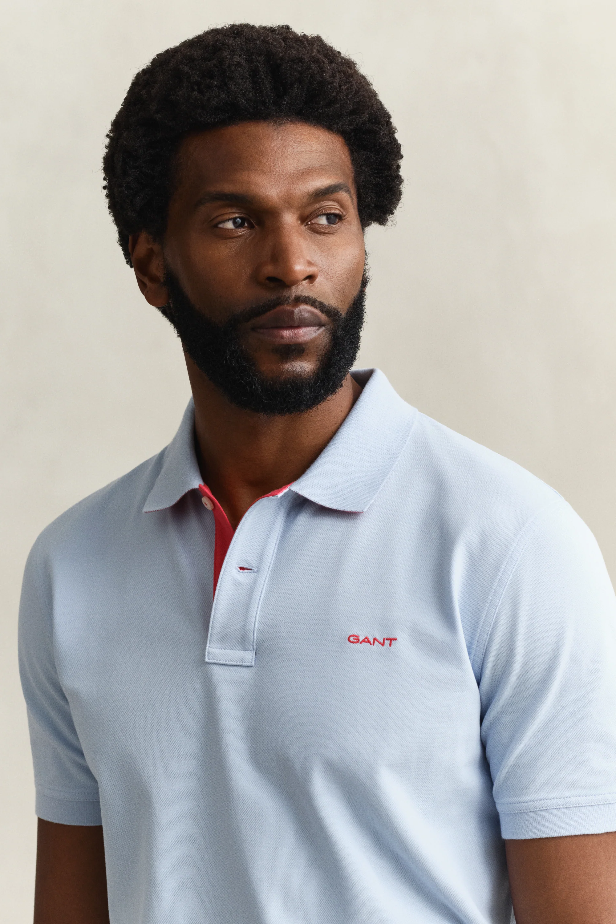 Regular Fit Contrast Pique Polo Shirt - Image 22