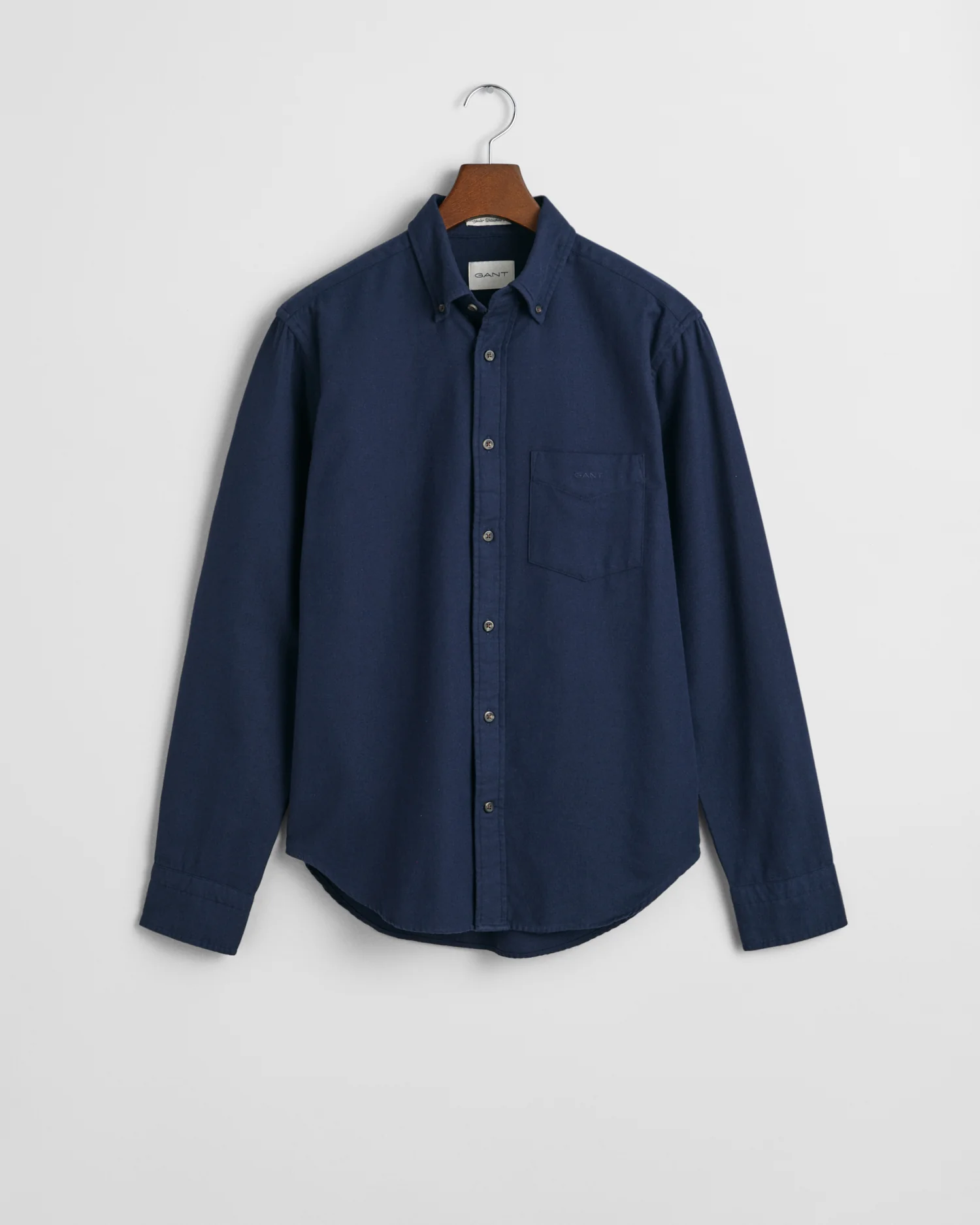 Regular Fit Flannel Herringbone Shirt