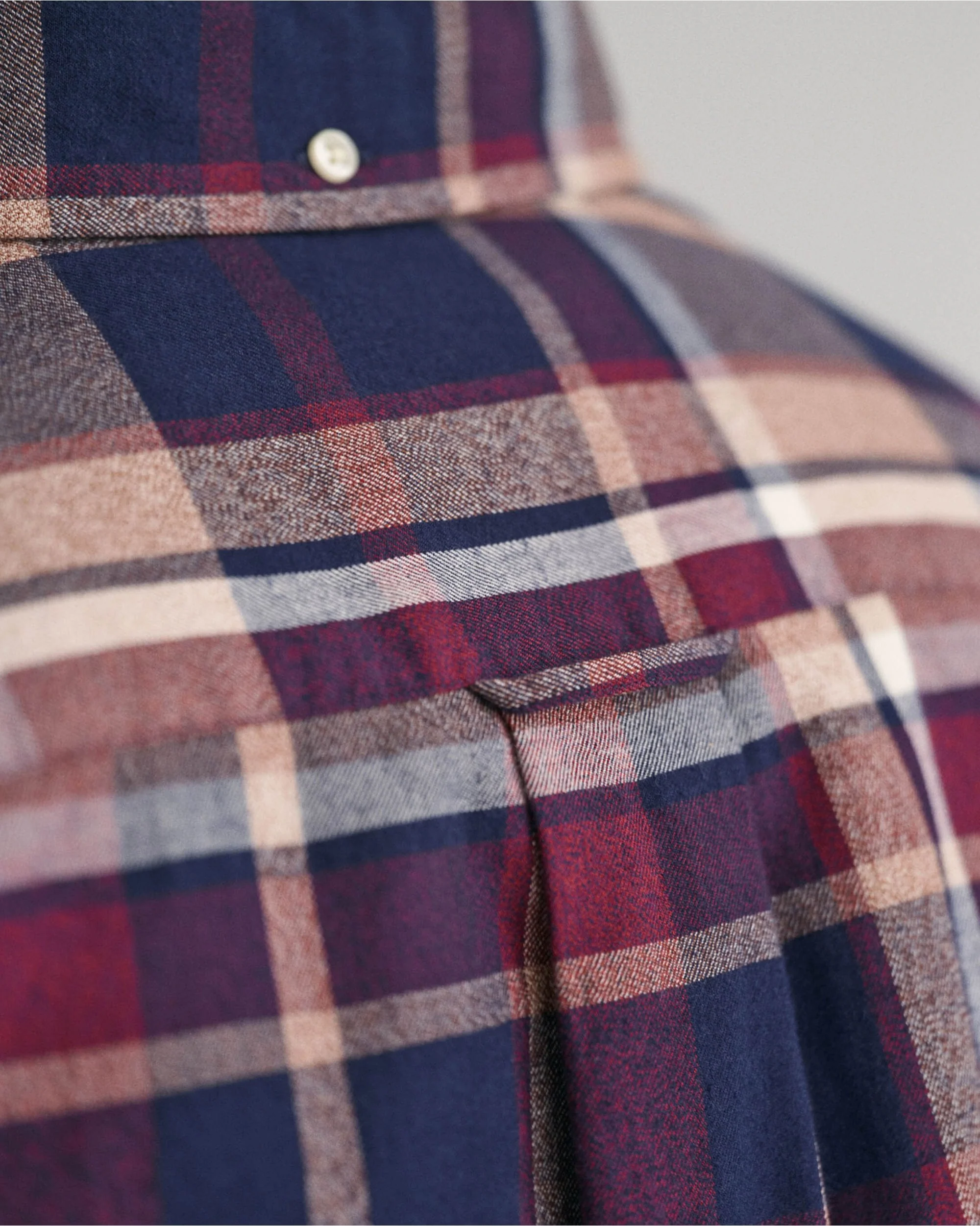 Regular Fit Jaspe Check Shirt - Image 7
