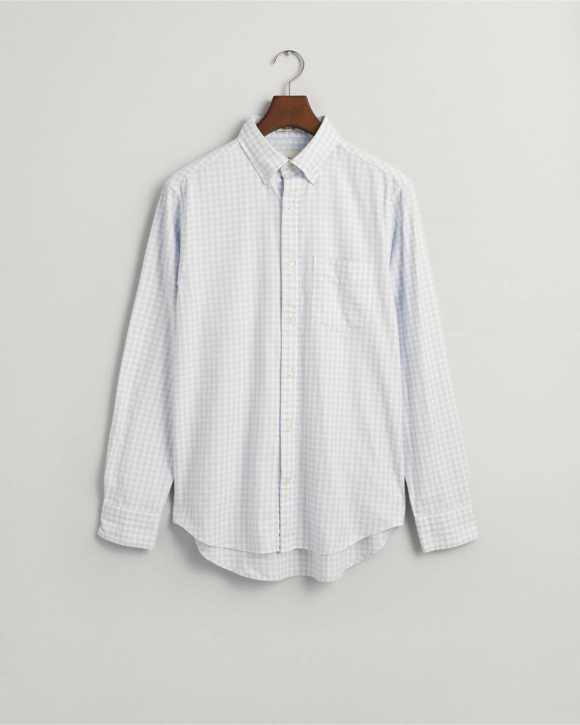 Regular Fit Jaspe Yarn Gingham Shirt - Image 16