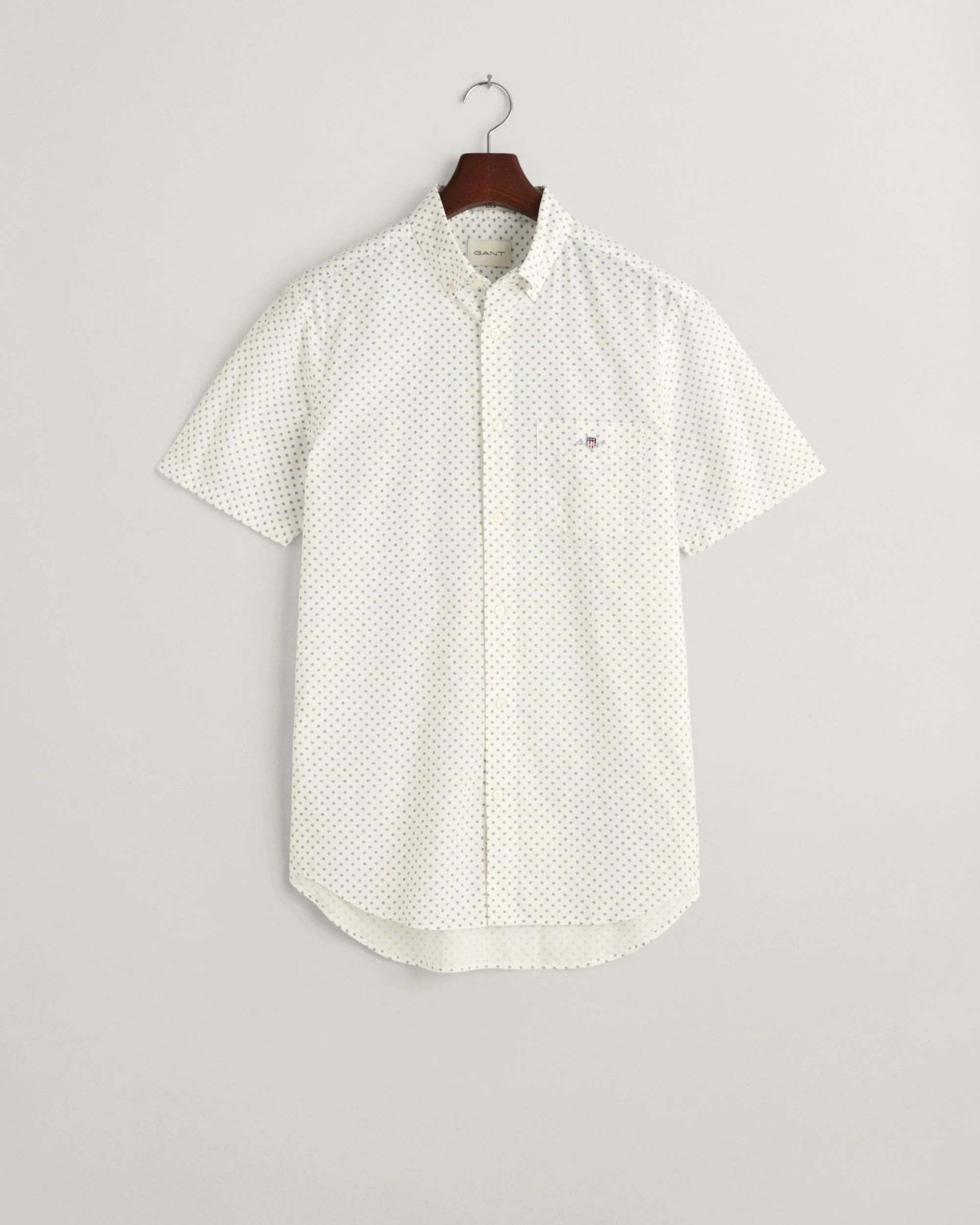 Regular Fit Micro Print Shirt - Image 5