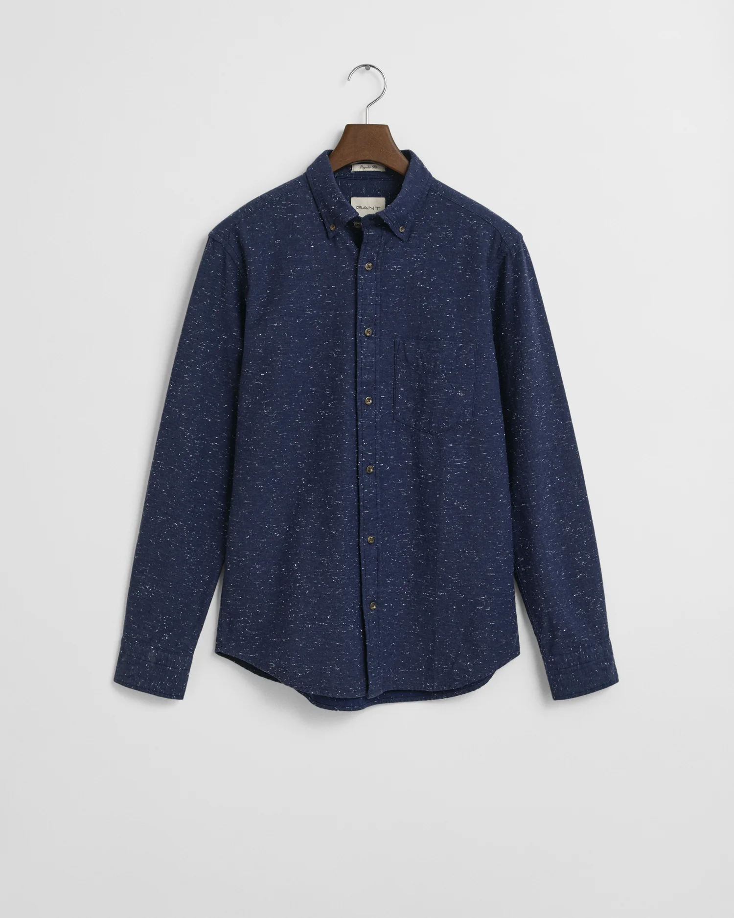 Regular Fit Nepps Flannel Shirt