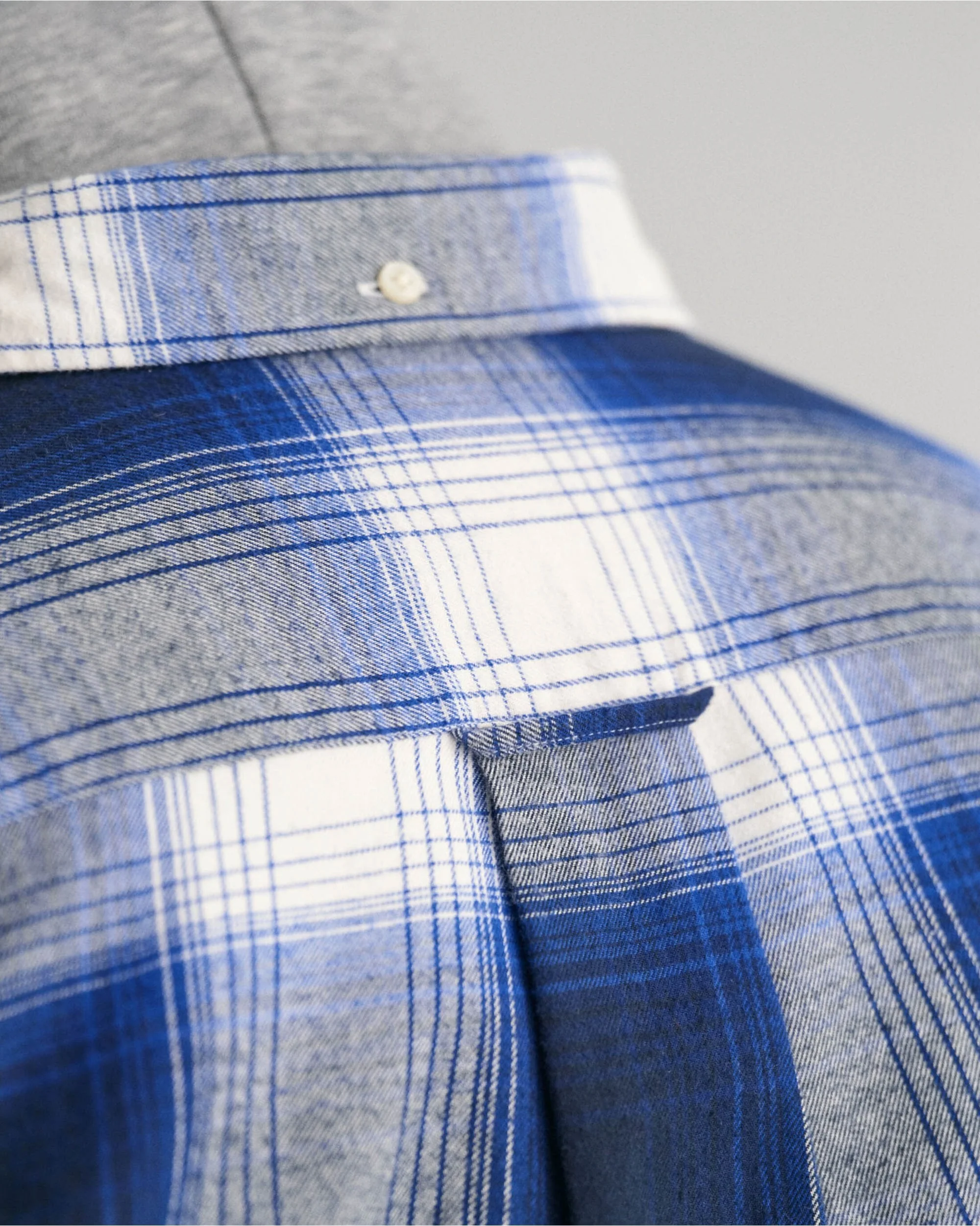 Regular Fit Shadow Check Flannel Shirt - Image 8
