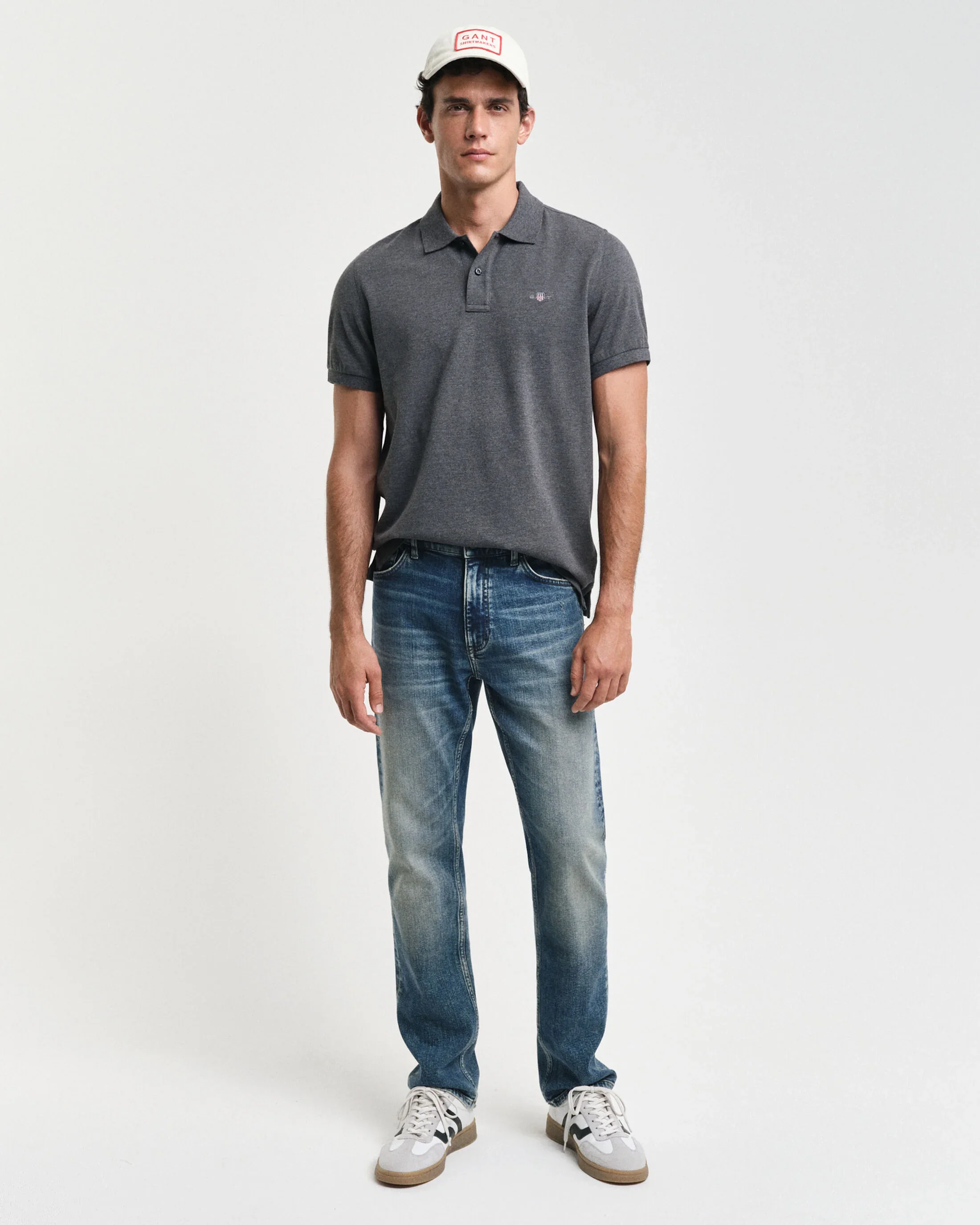 Regular Fit Shield Pique Polo Shirt - Image 16