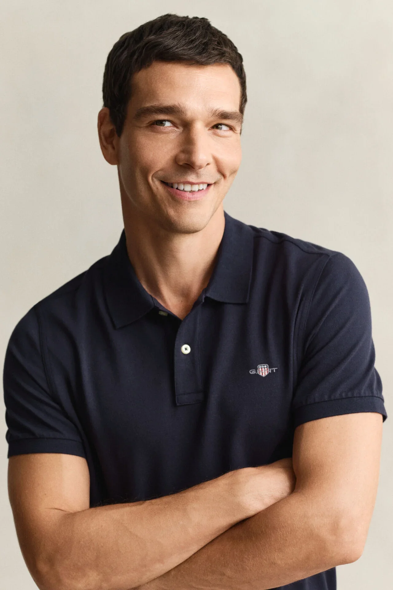 Regular Fit Shield Pique Polo Shirt - Image 33