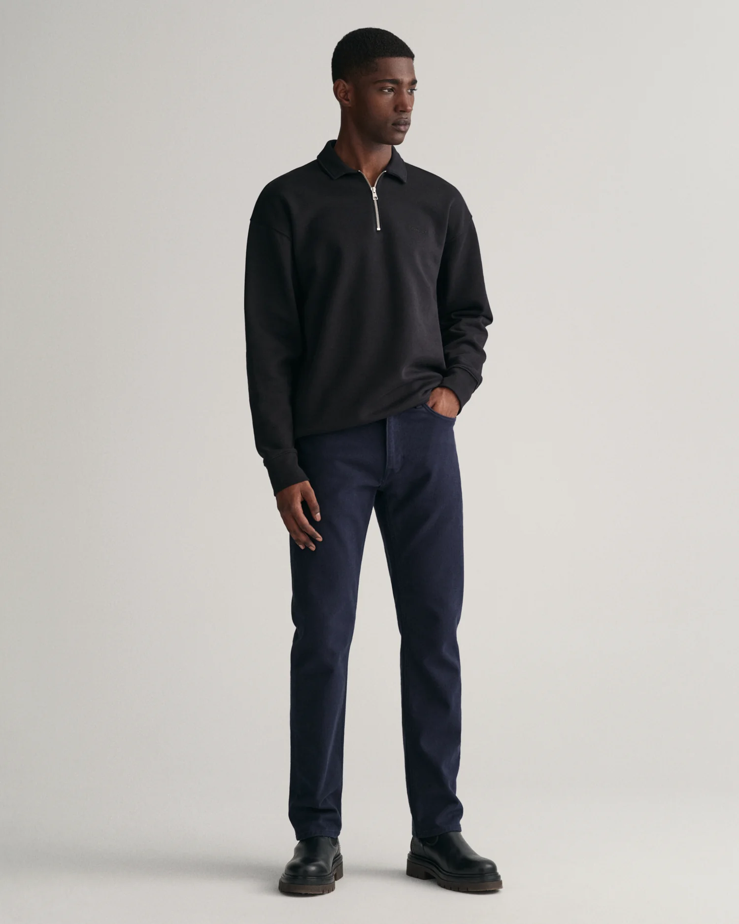 Regular Fit Soft Twill Jeans - Image 4