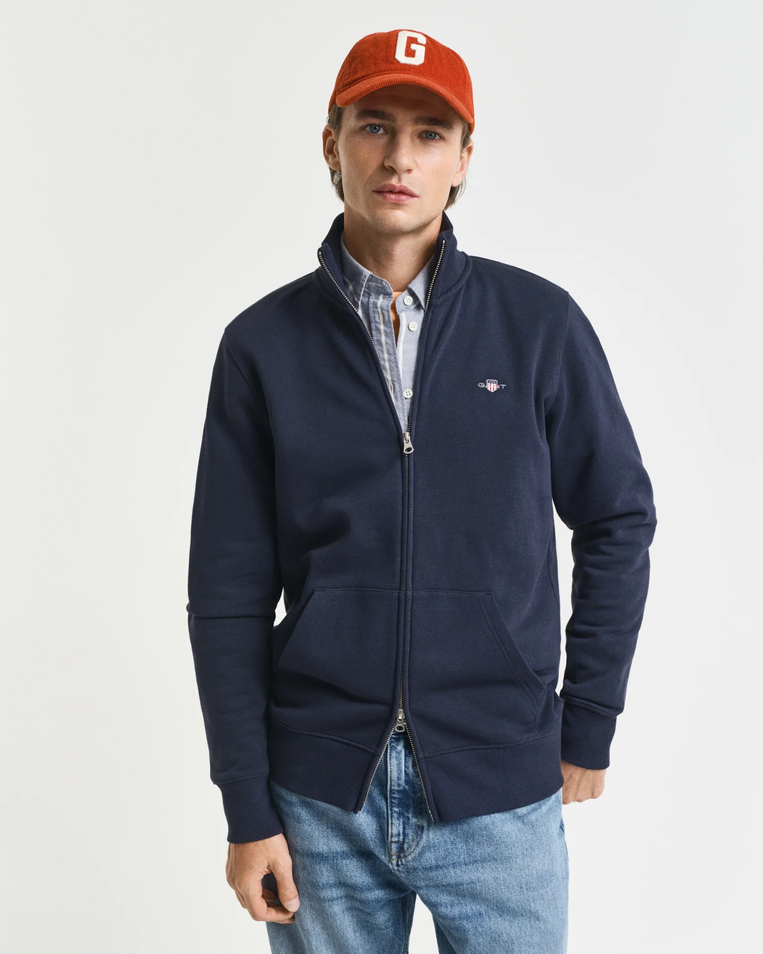 Shield Zip Sweatshirt