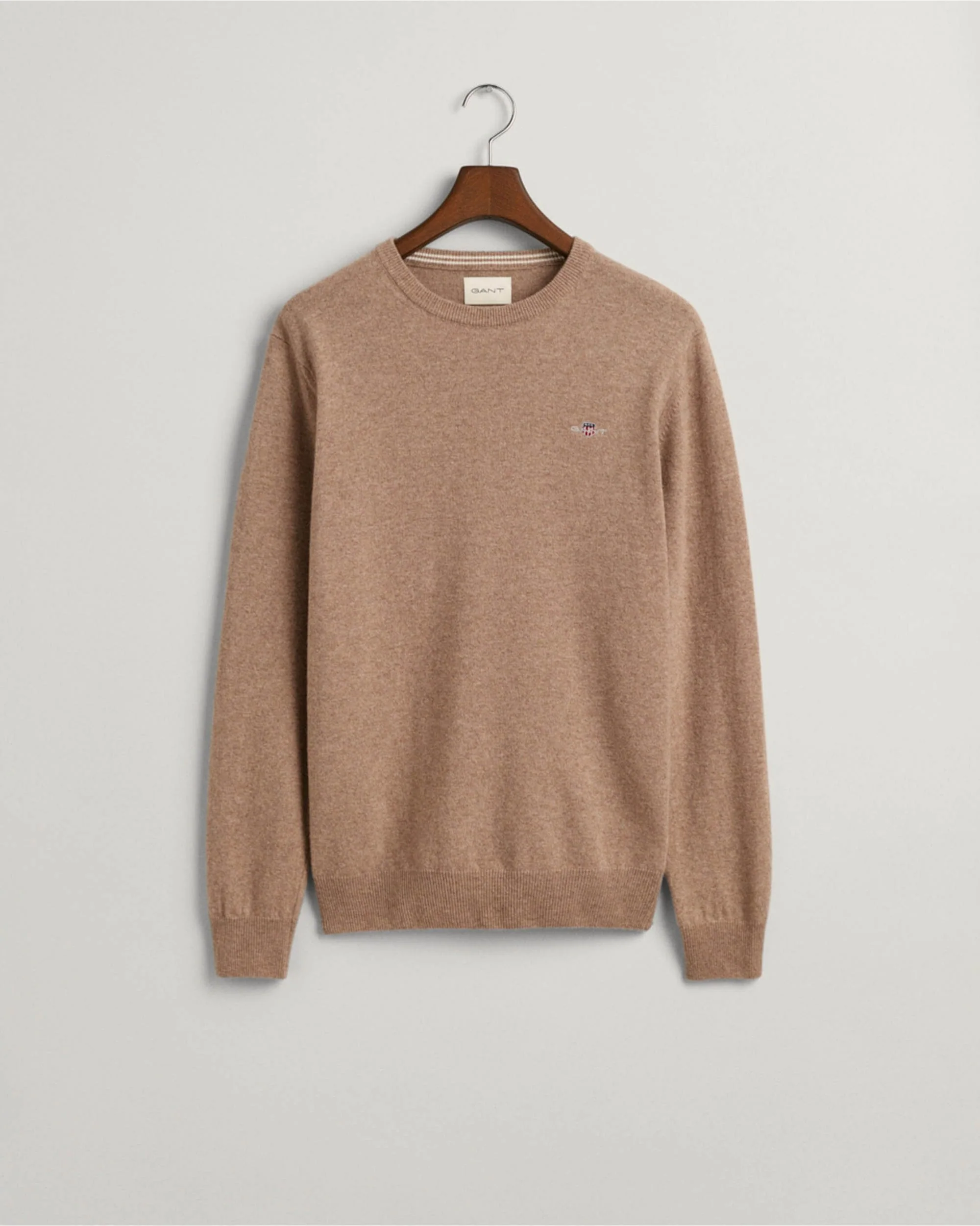 Superfine Lambswool Crew Neck Sweater - Image 11
