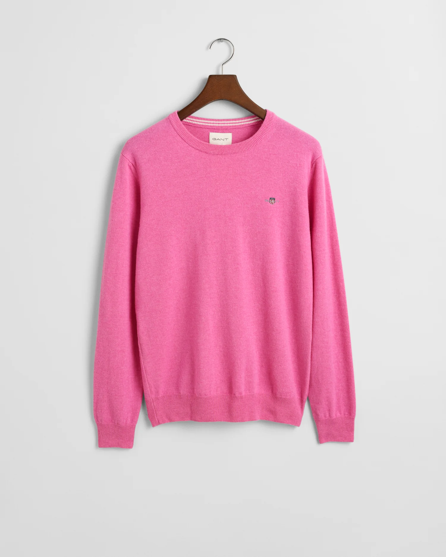 Superfine Lambswool Crew Neck Sweater - Image 25