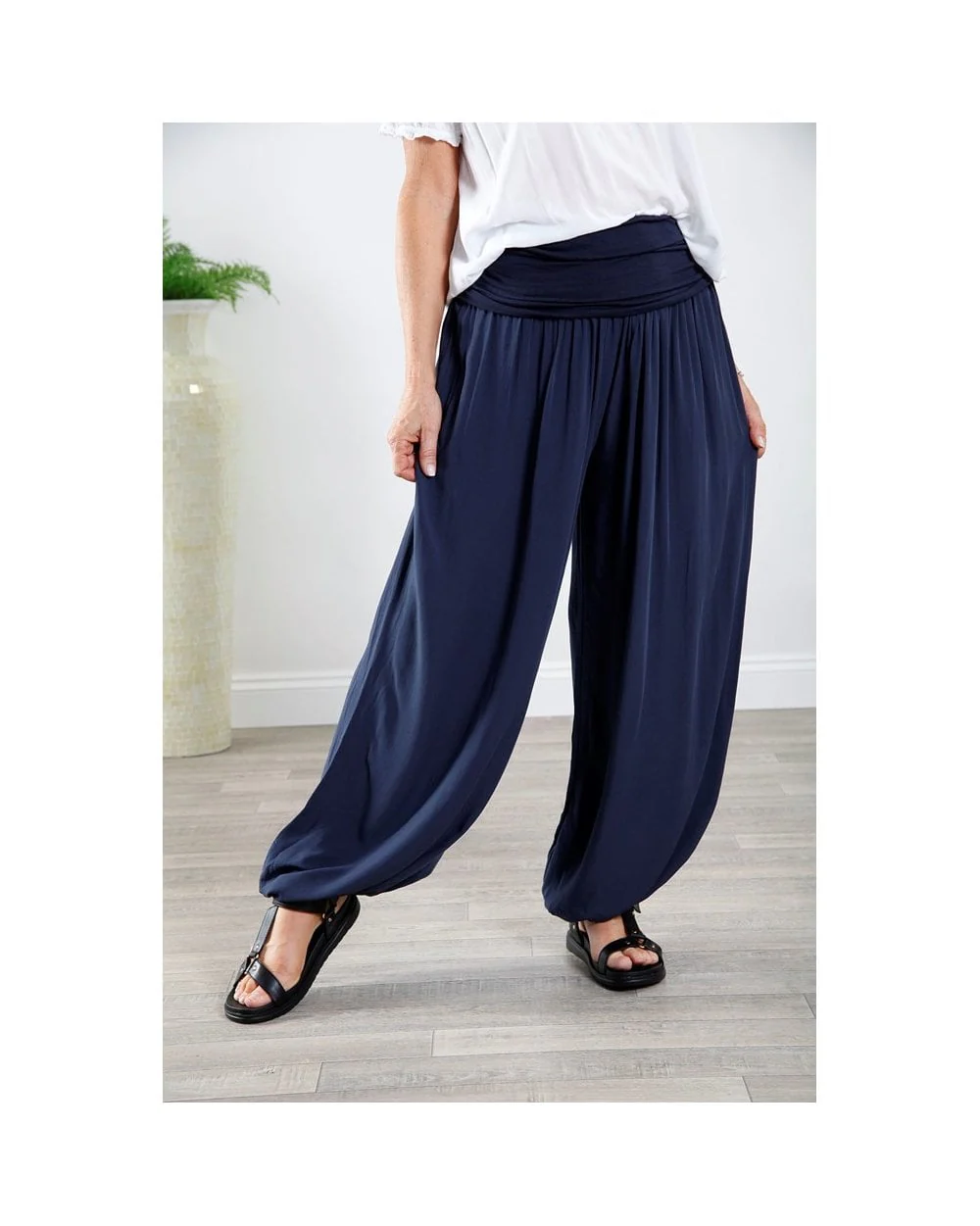 Plain Harem Trouser - Image 3