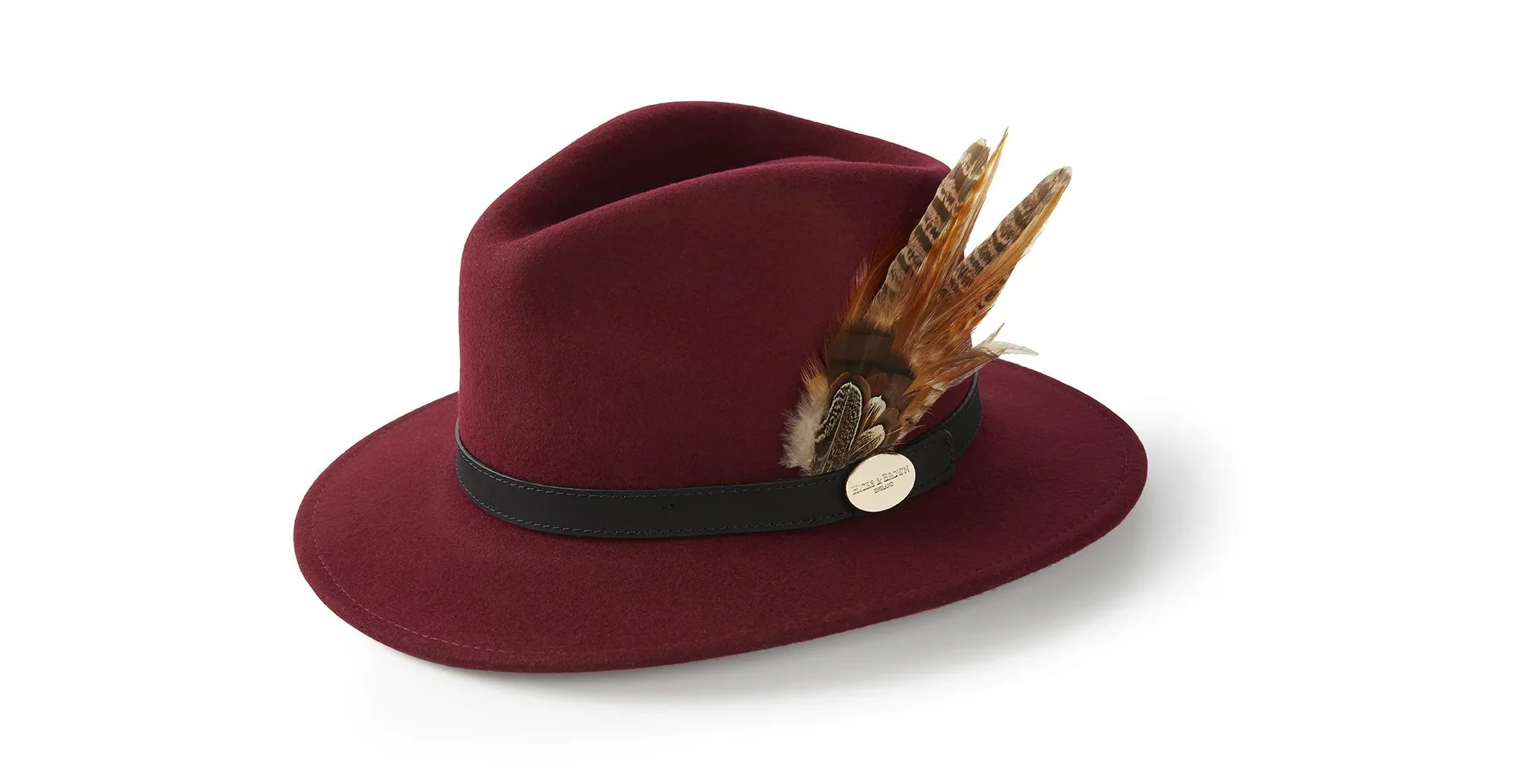 Suffolk Fedora Bronze Side Feather - Image 3