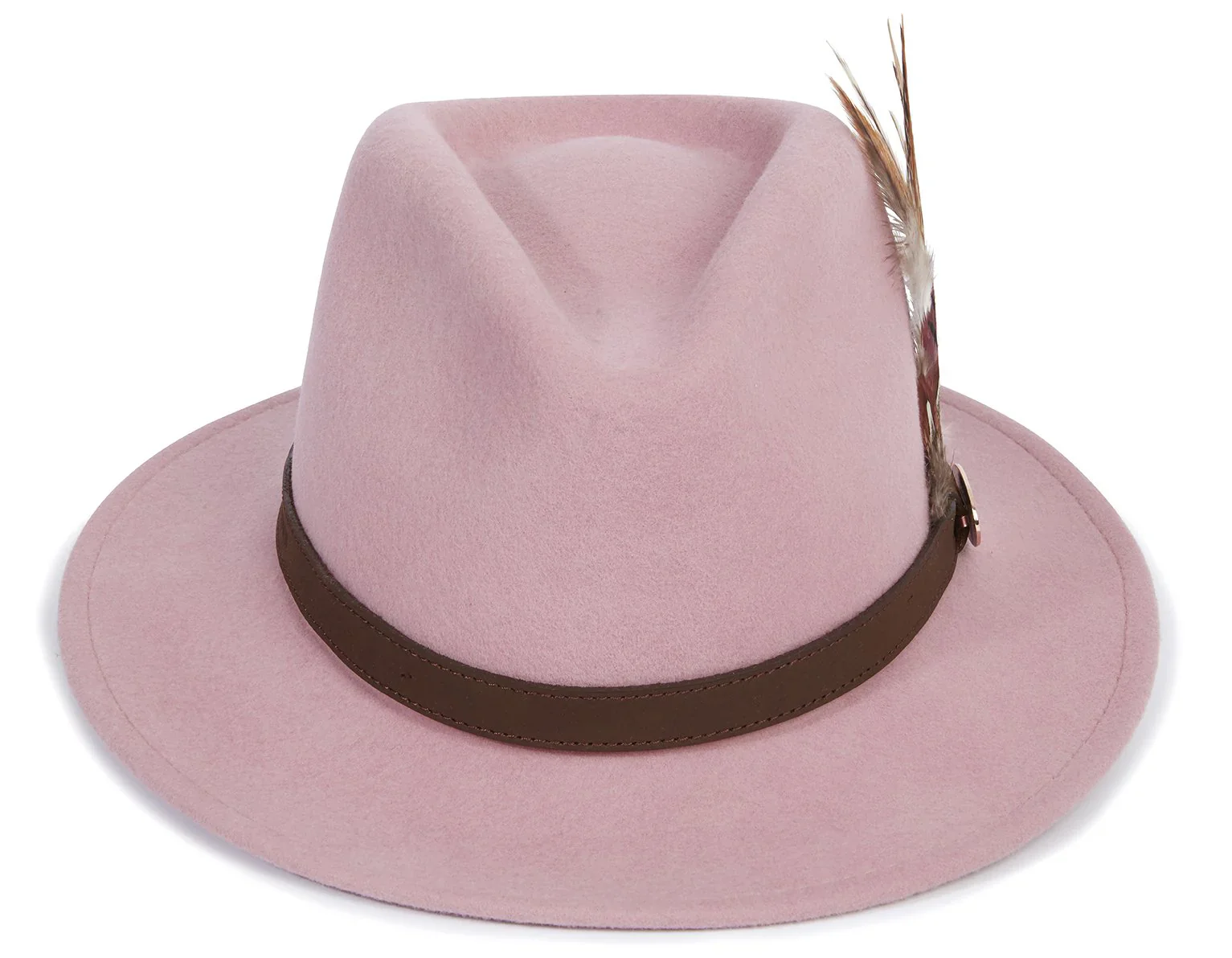 Suffolk Fedora Bronze Side Feather - Image 9