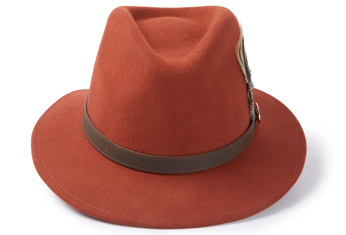 Suffolk Fedora Fawn Side Feather - Image 10