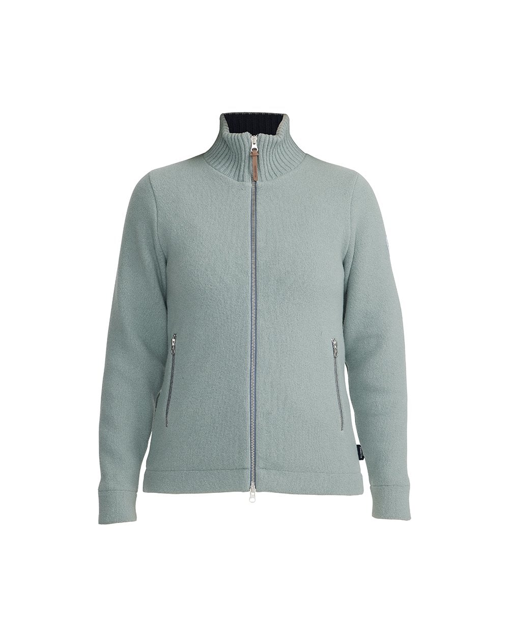 Claire Full Zip Knitted Windproof Sweater - Image 7