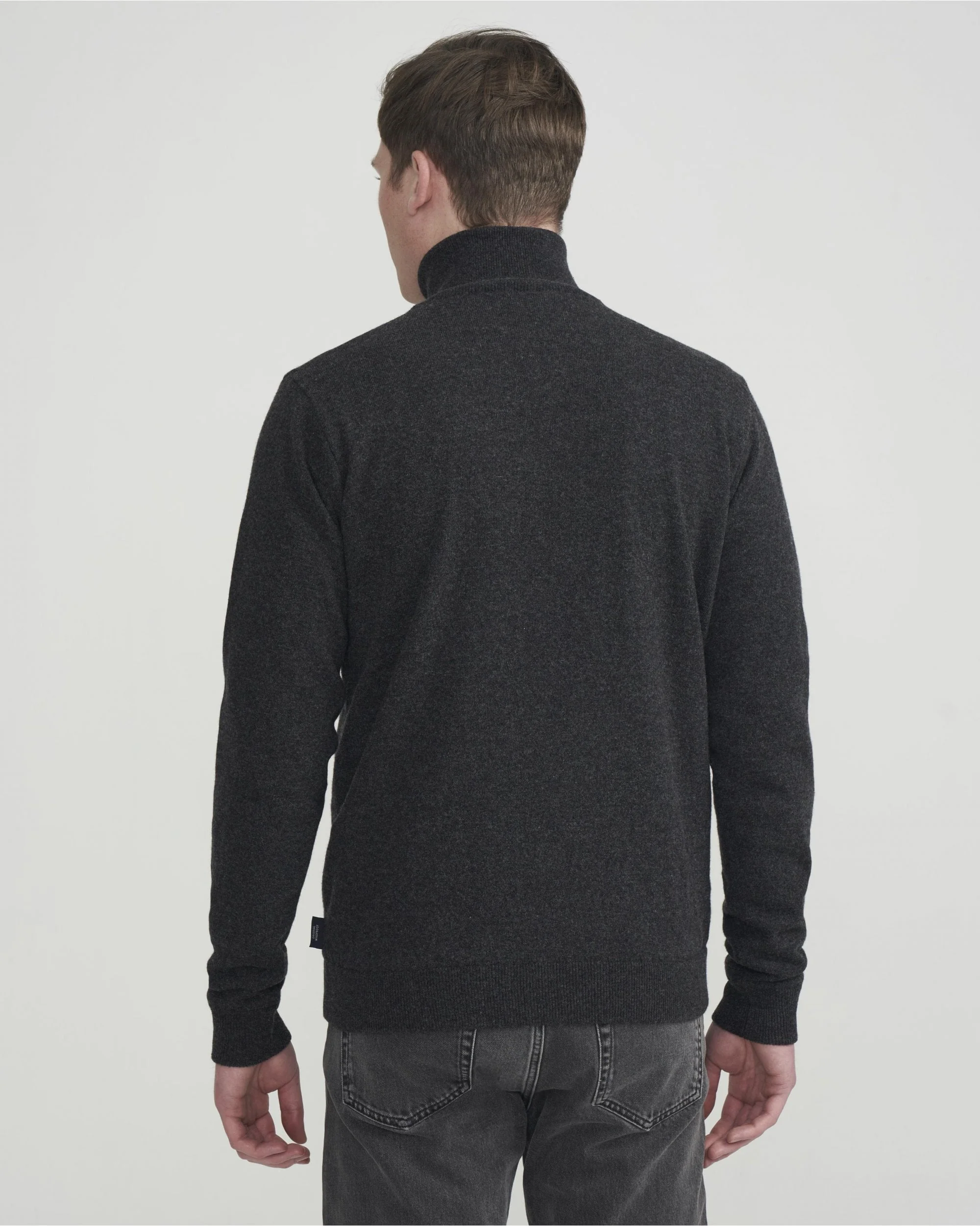 Stellan T-Neck Knitted Windproof Sweater - Image 2