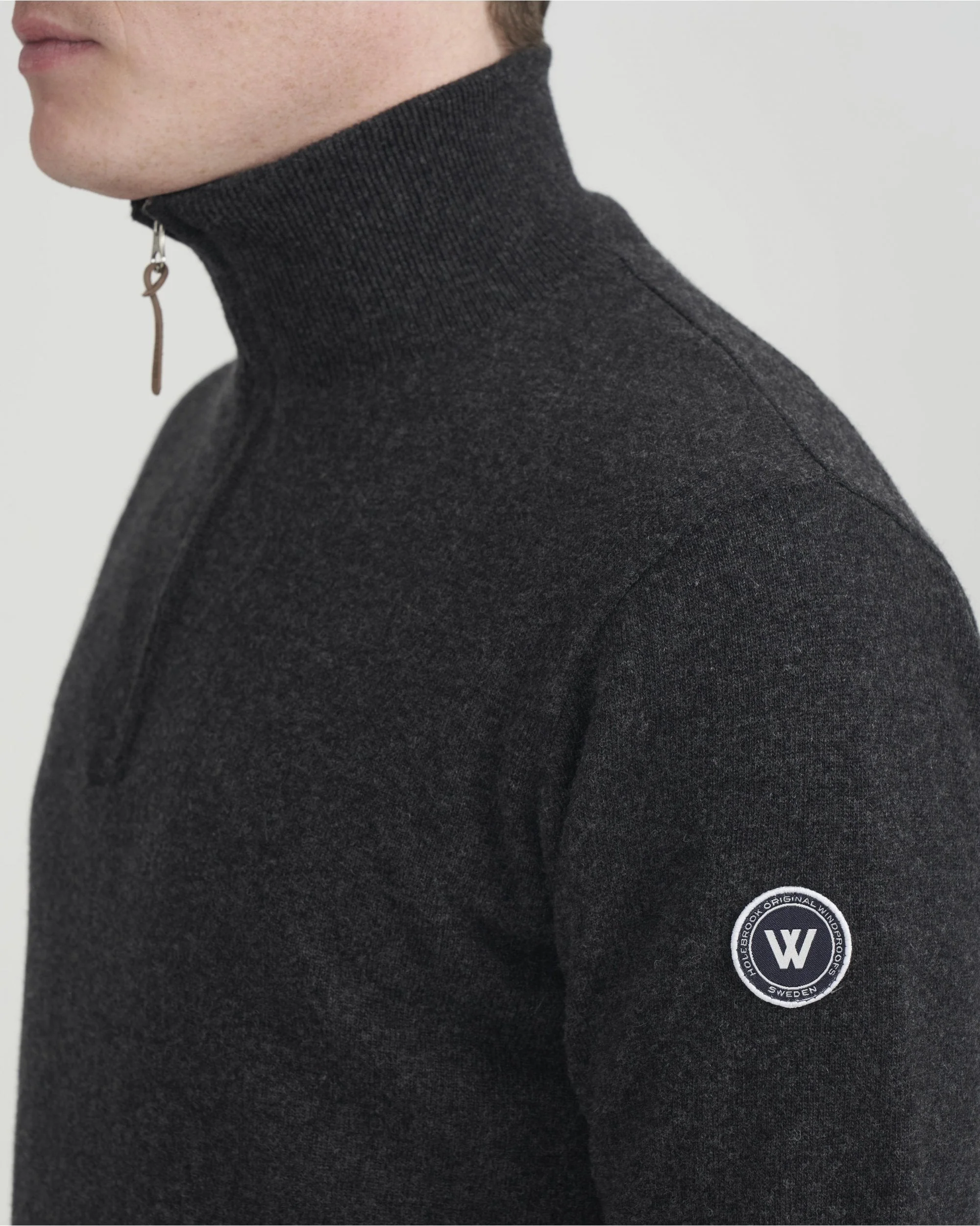 Stellan T-Neck Knitted Windproof Sweater - Image 3