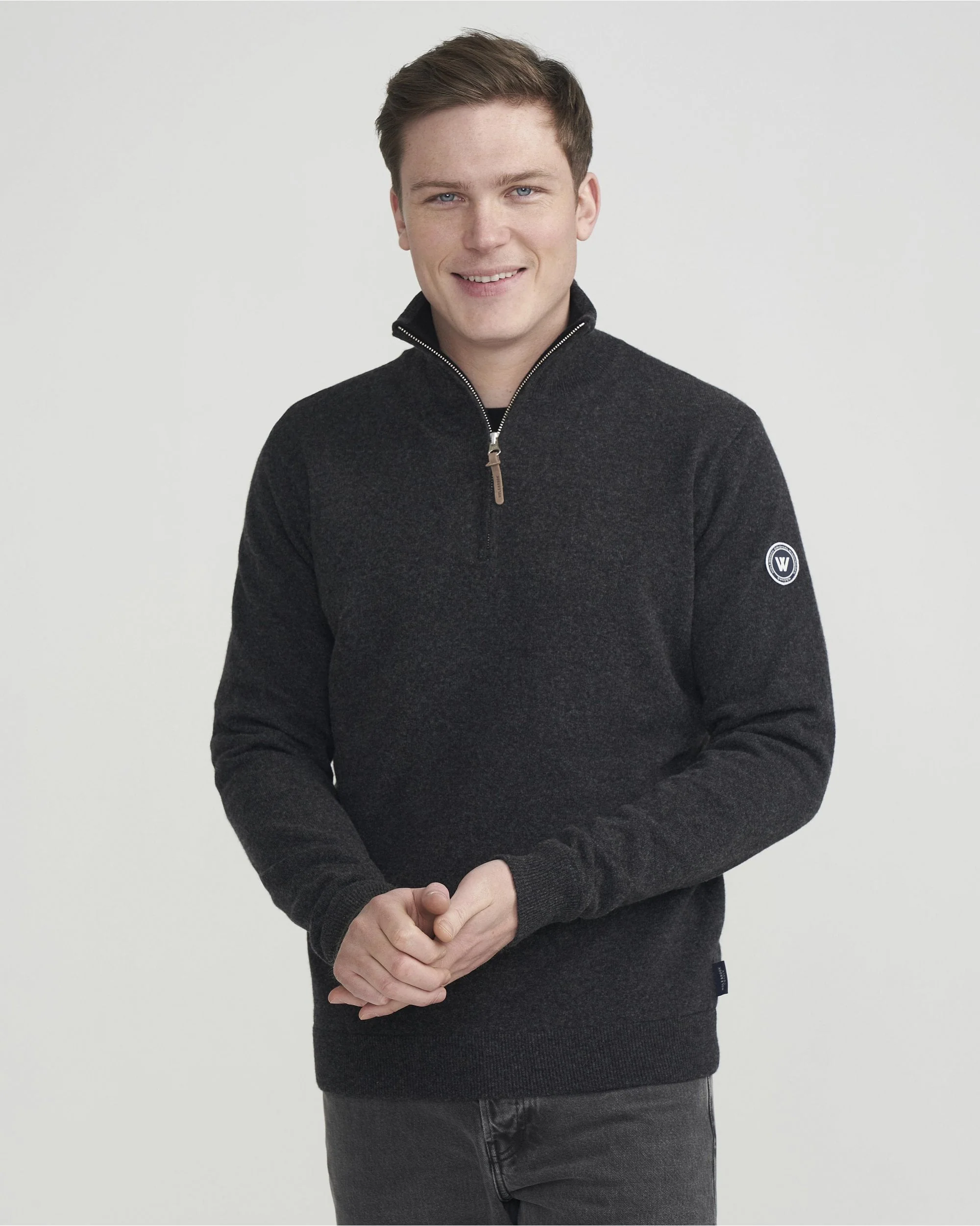 Stellan T-Neck Knitted Windproof Sweater - Image 5