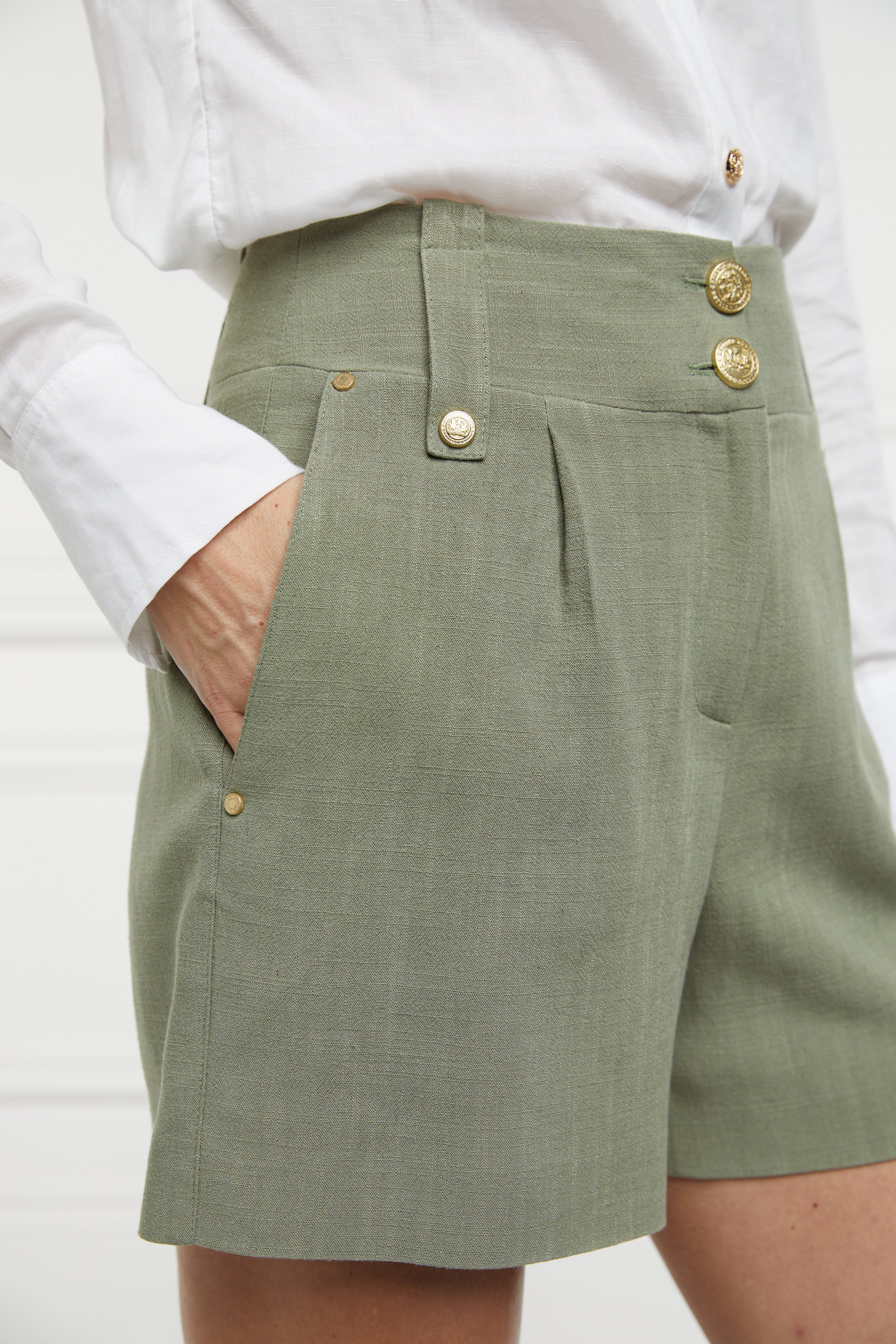Tailored Short Linen - Image 7
