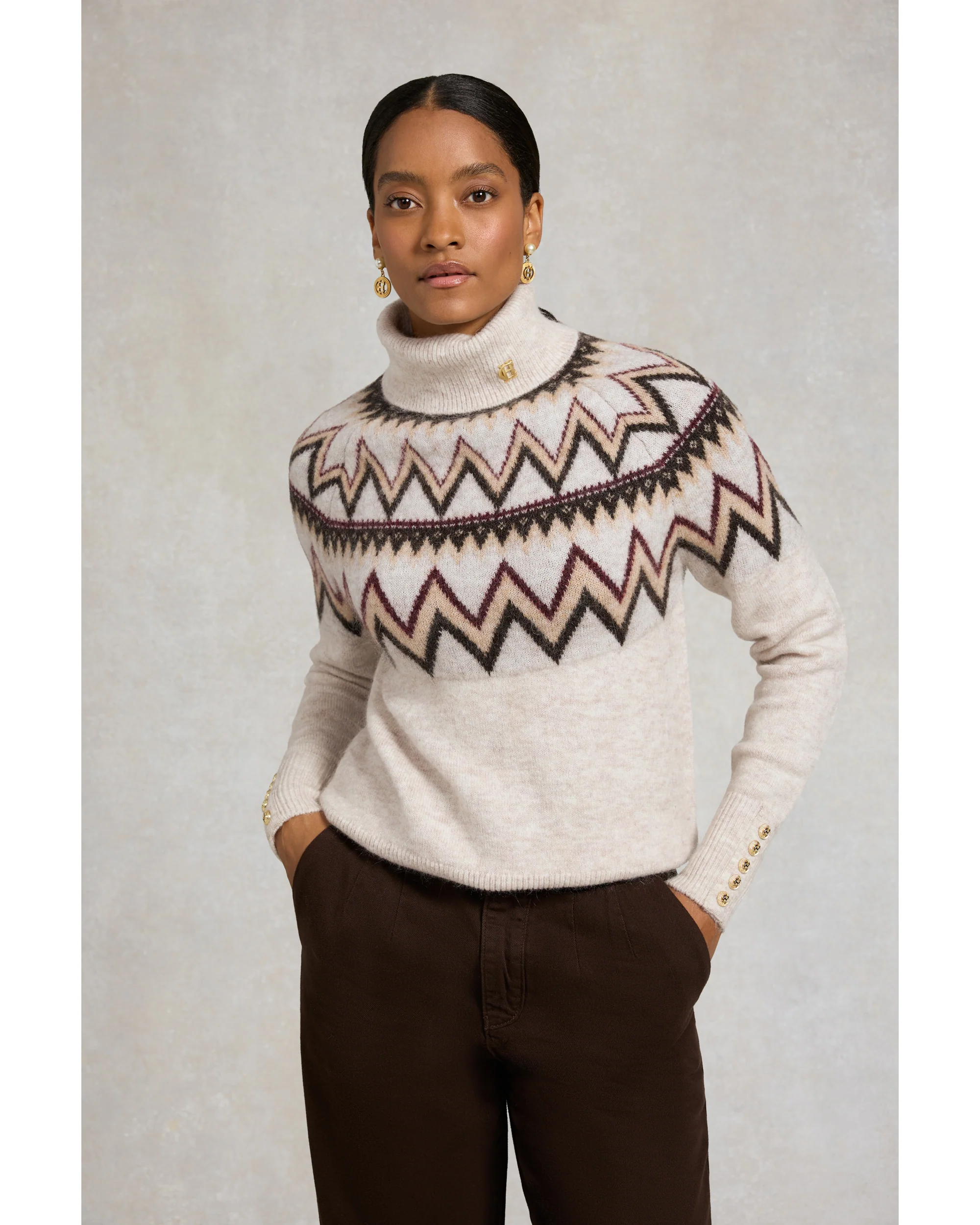 Alice Roll Neck Knit - Image 11