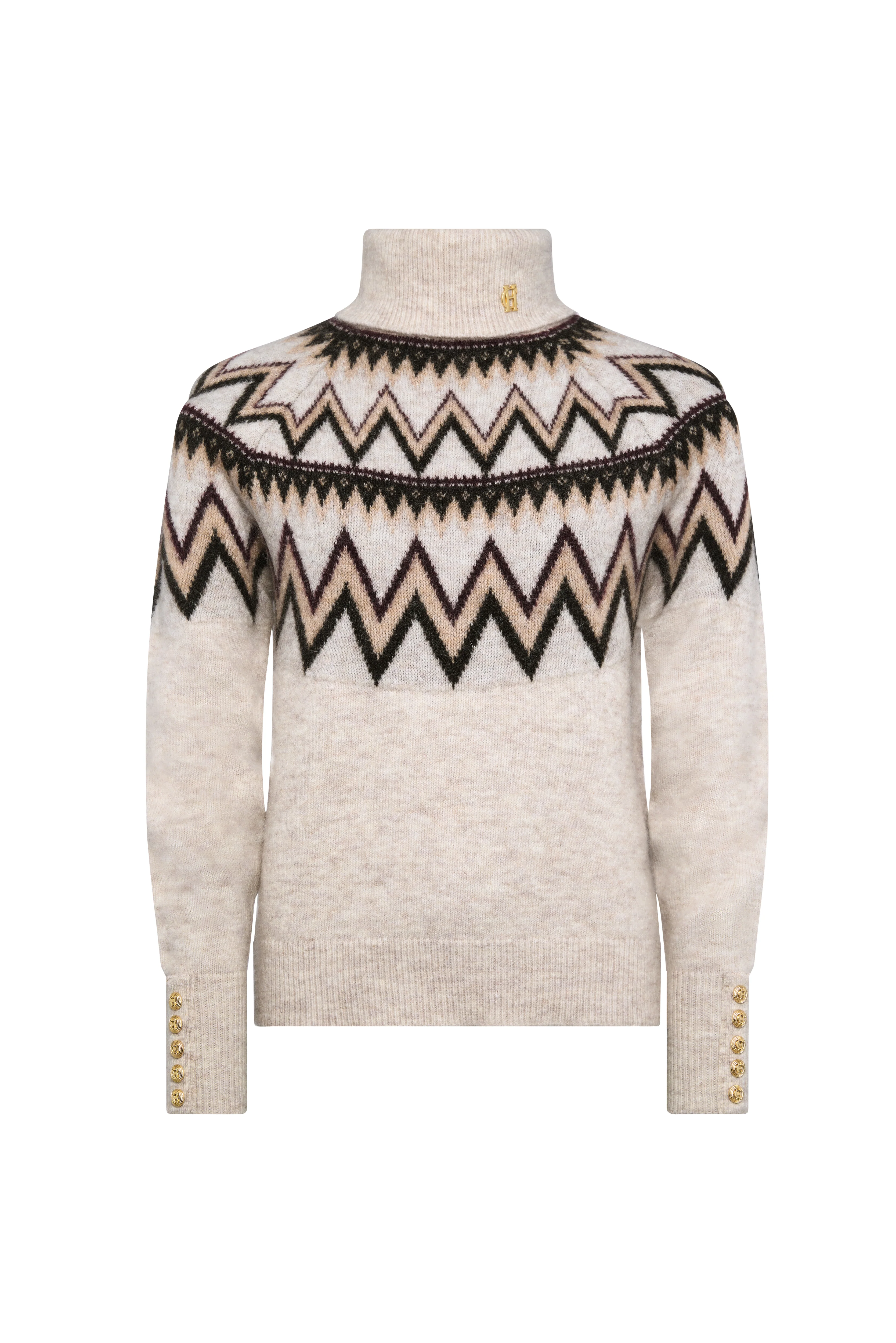 Alice Roll Neck Knit - Image 2
