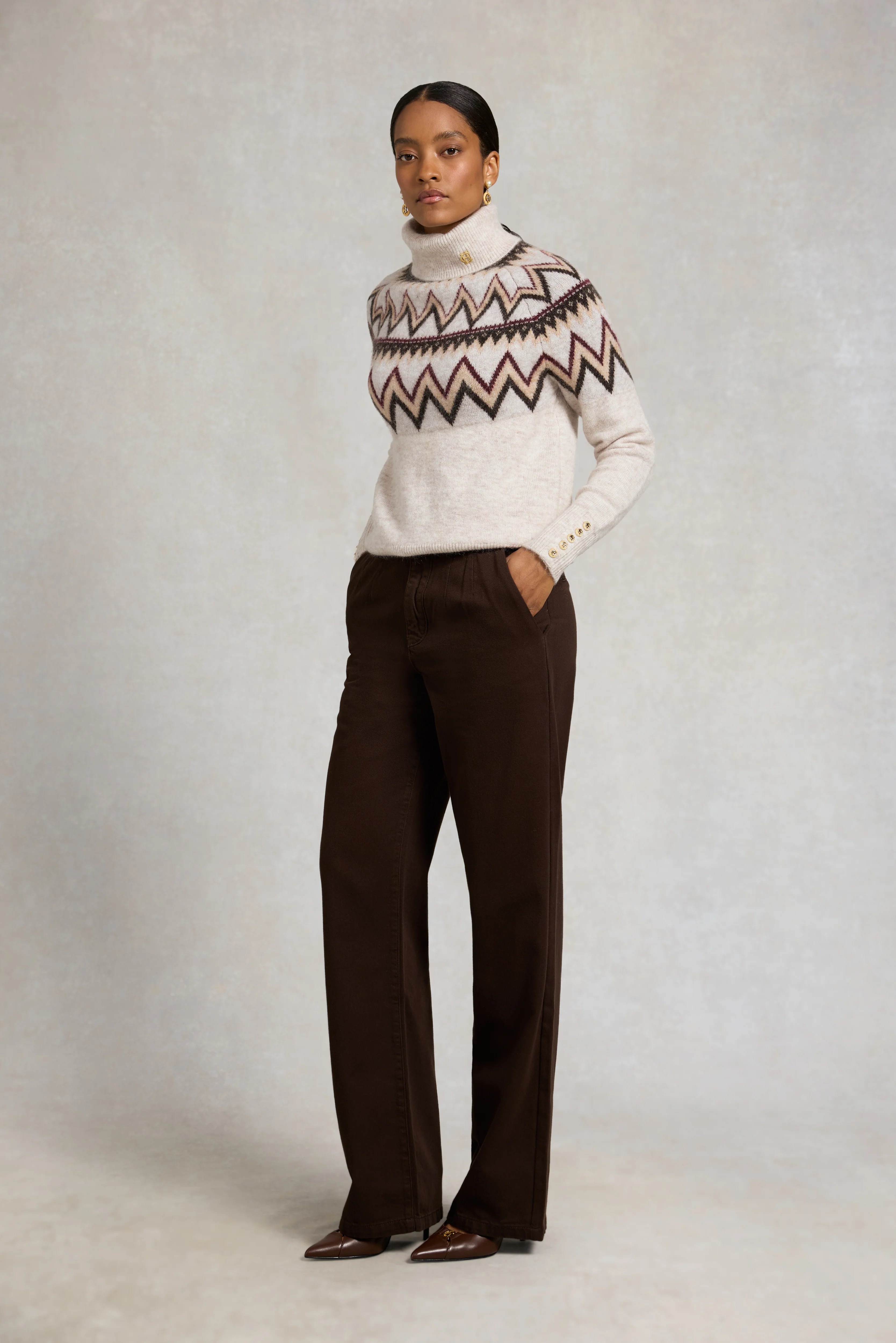 Alice Roll Neck Knit - Image 3