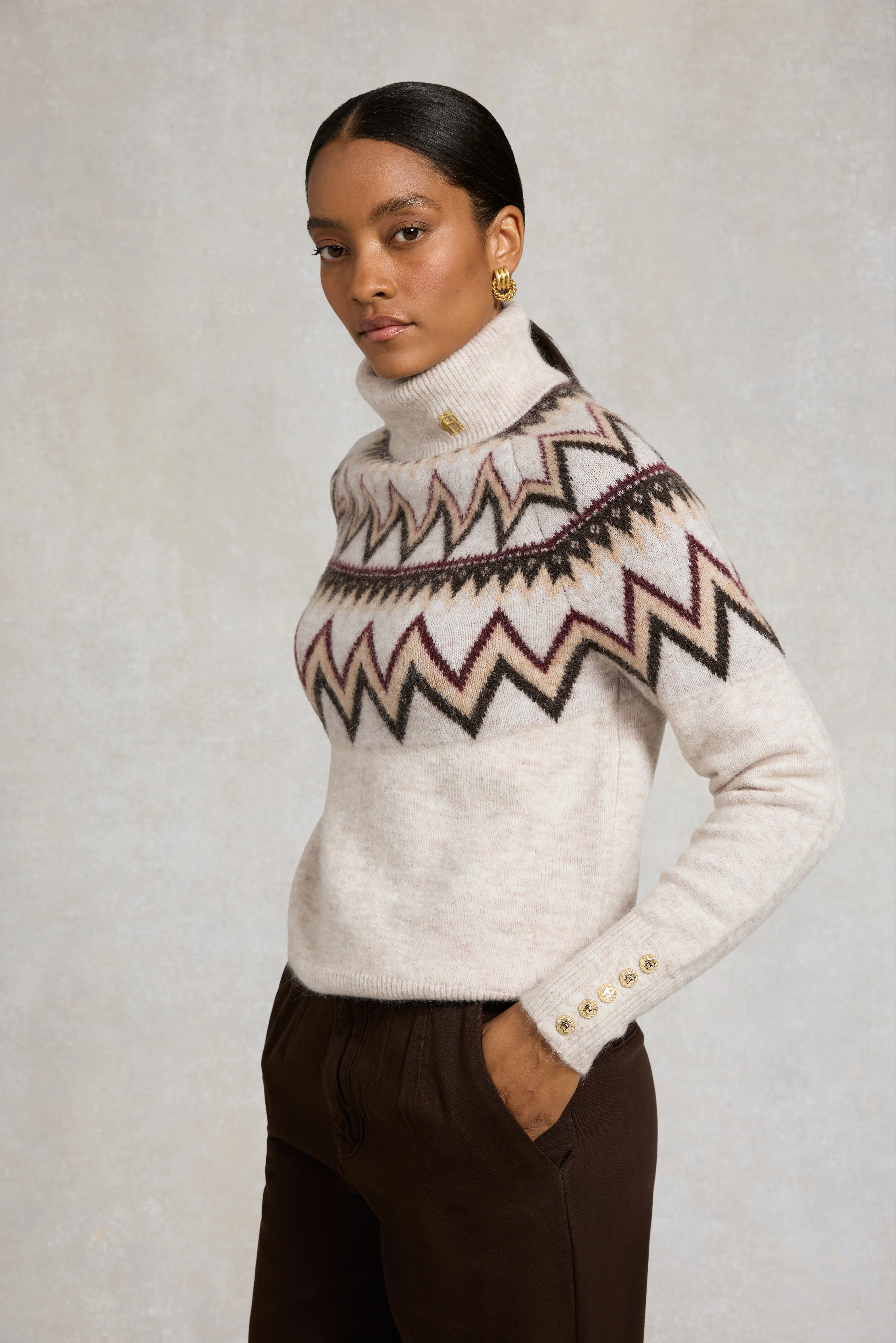 Alice Roll Neck Knit - Image 4