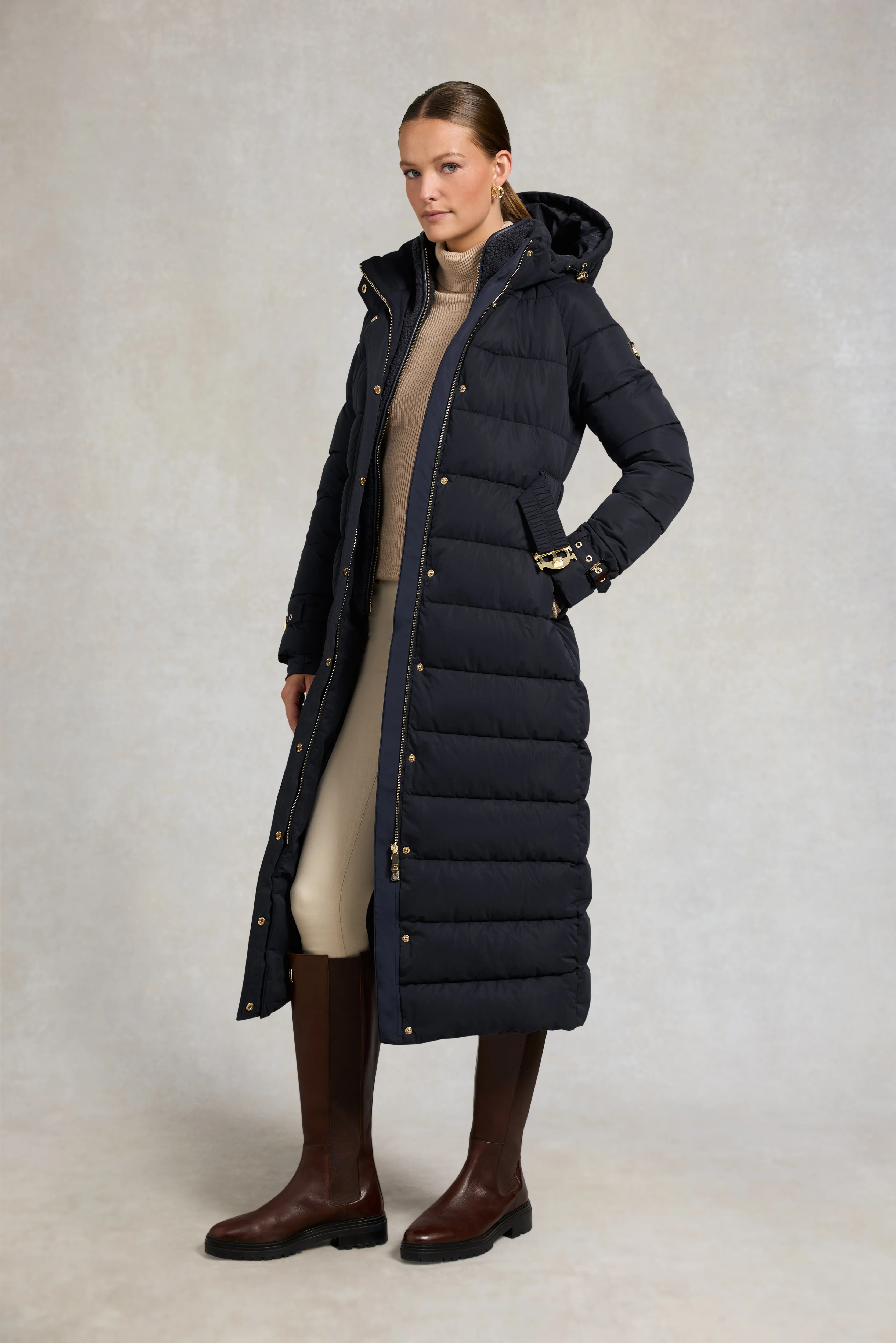Arosa Luxe Longline Coat - Image 7