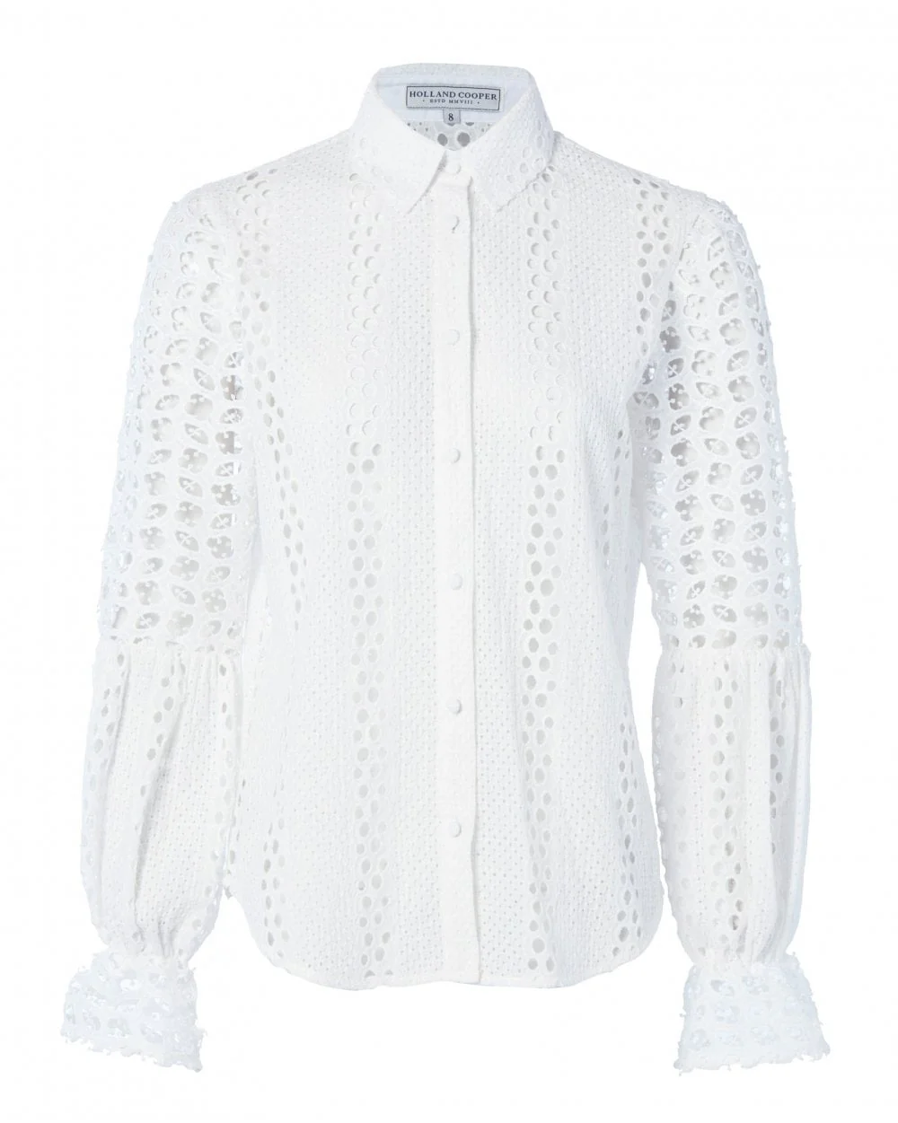Broderie Lace Shirt - Image 3