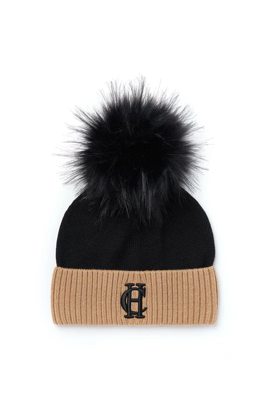 Chelsea Bobble Hat Black - Image 4