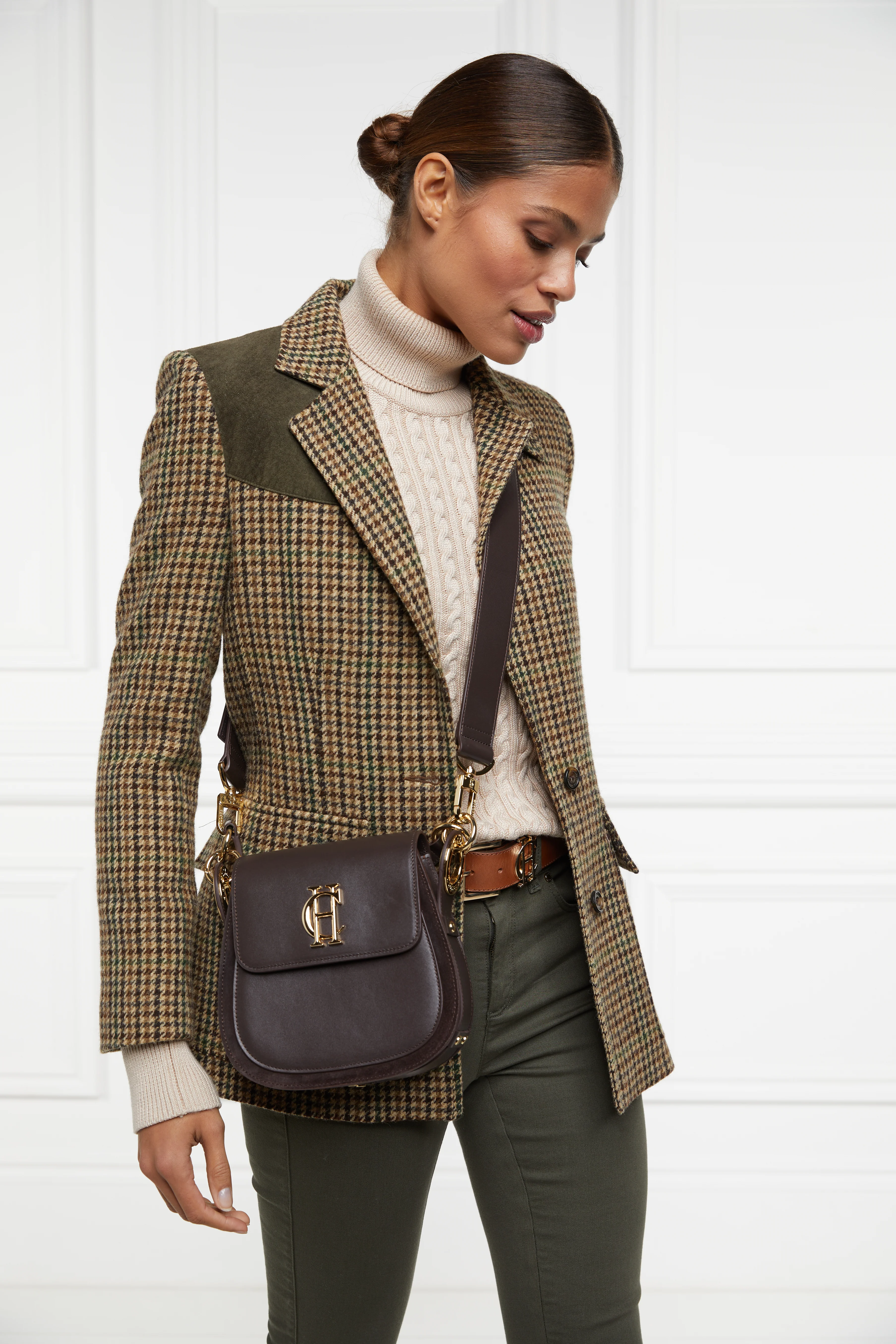 Chelsea Saddle Bag (Chocolate) - Image 2