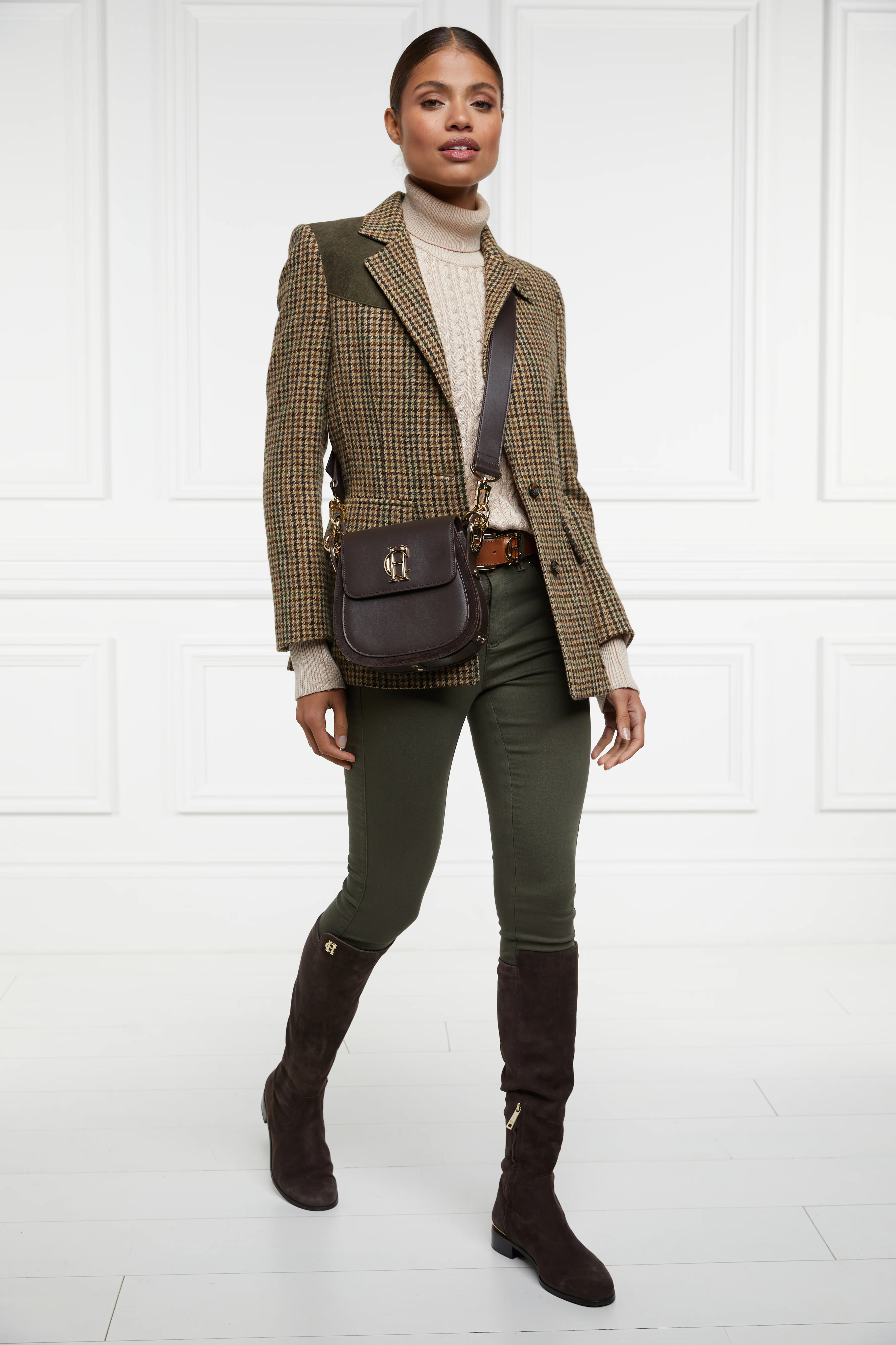 Chelsea Saddle Bag (Chocolate) - Image 4