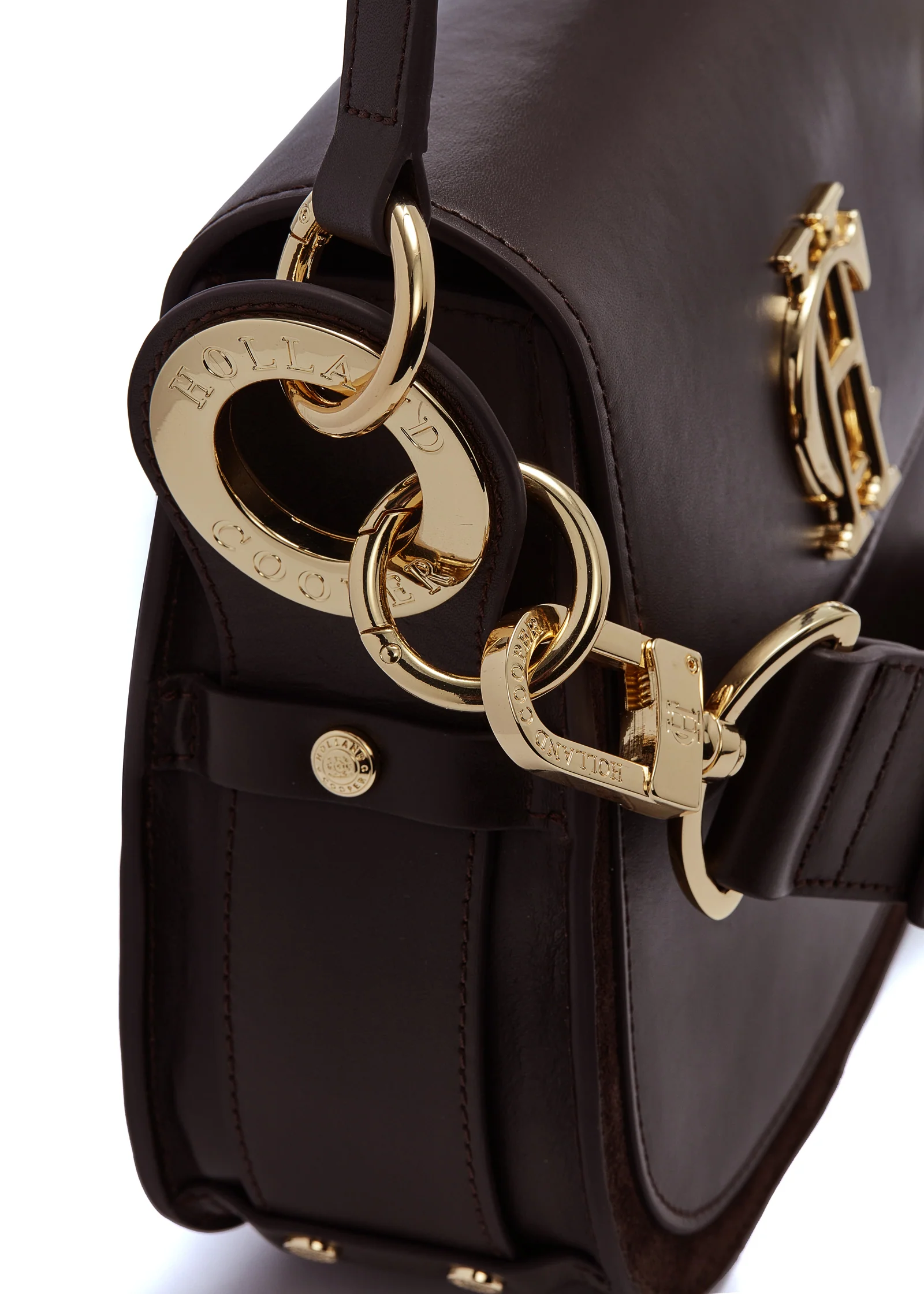 Chelsea Saddle Bag (Chocolate) - Image 6