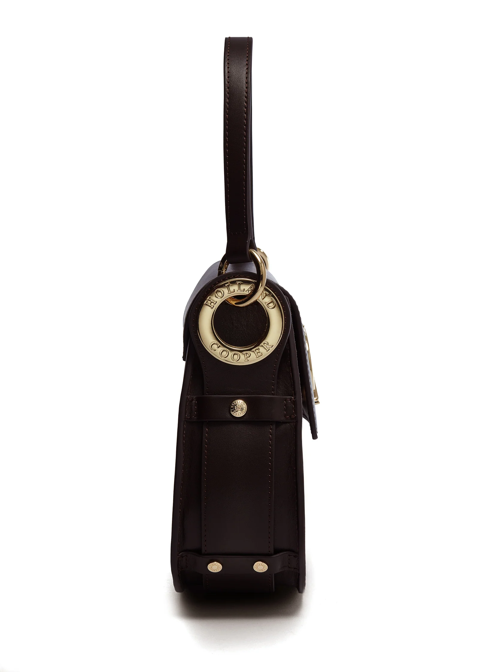 Chelsea Saddle Bag (Chocolate) - Image 8