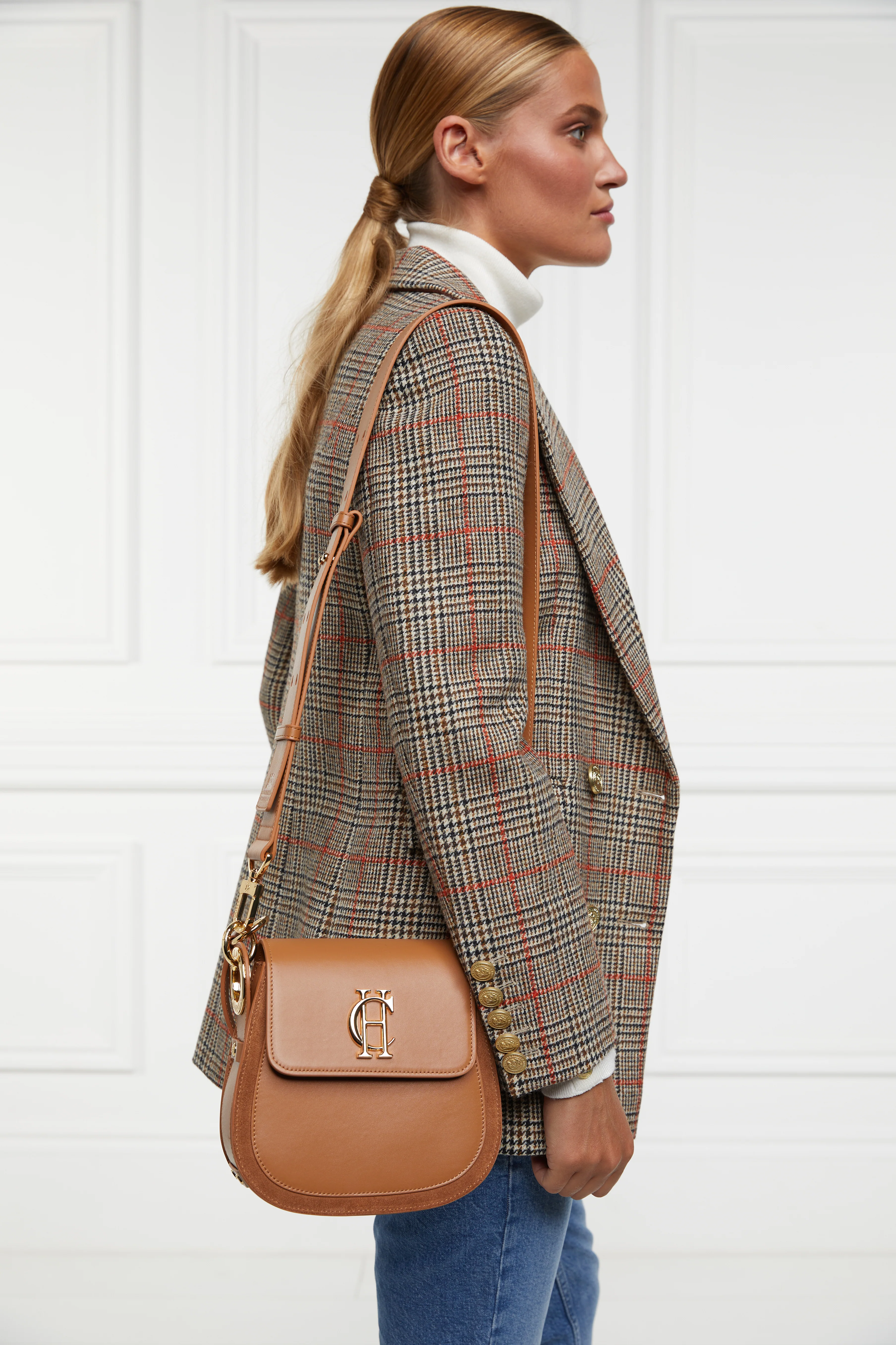 Chelsea Saddle Bag Tan - Image 4