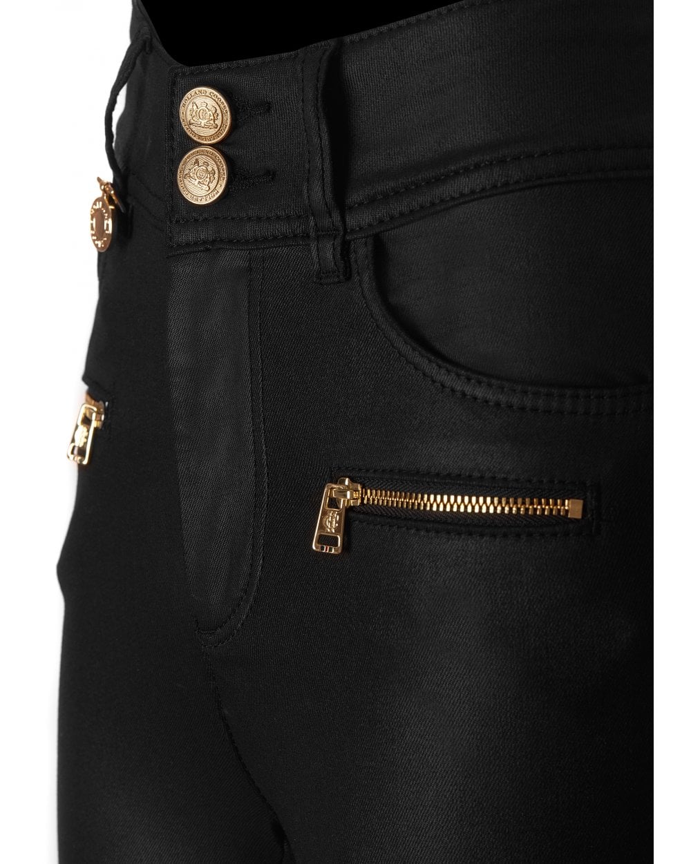 Coated Biker Jean - Image 11