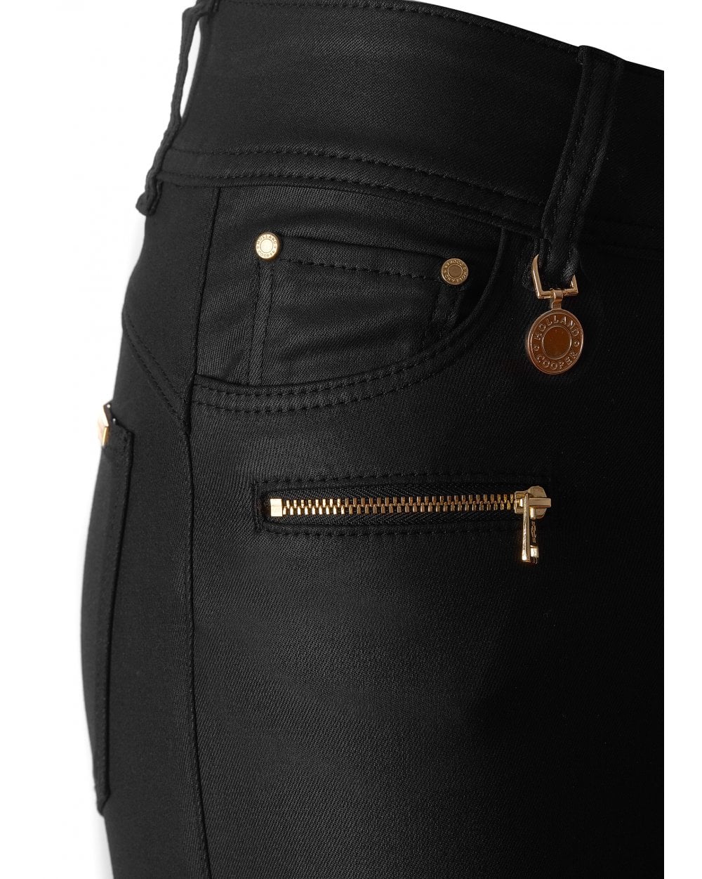 Coated Biker Jean - Image 4