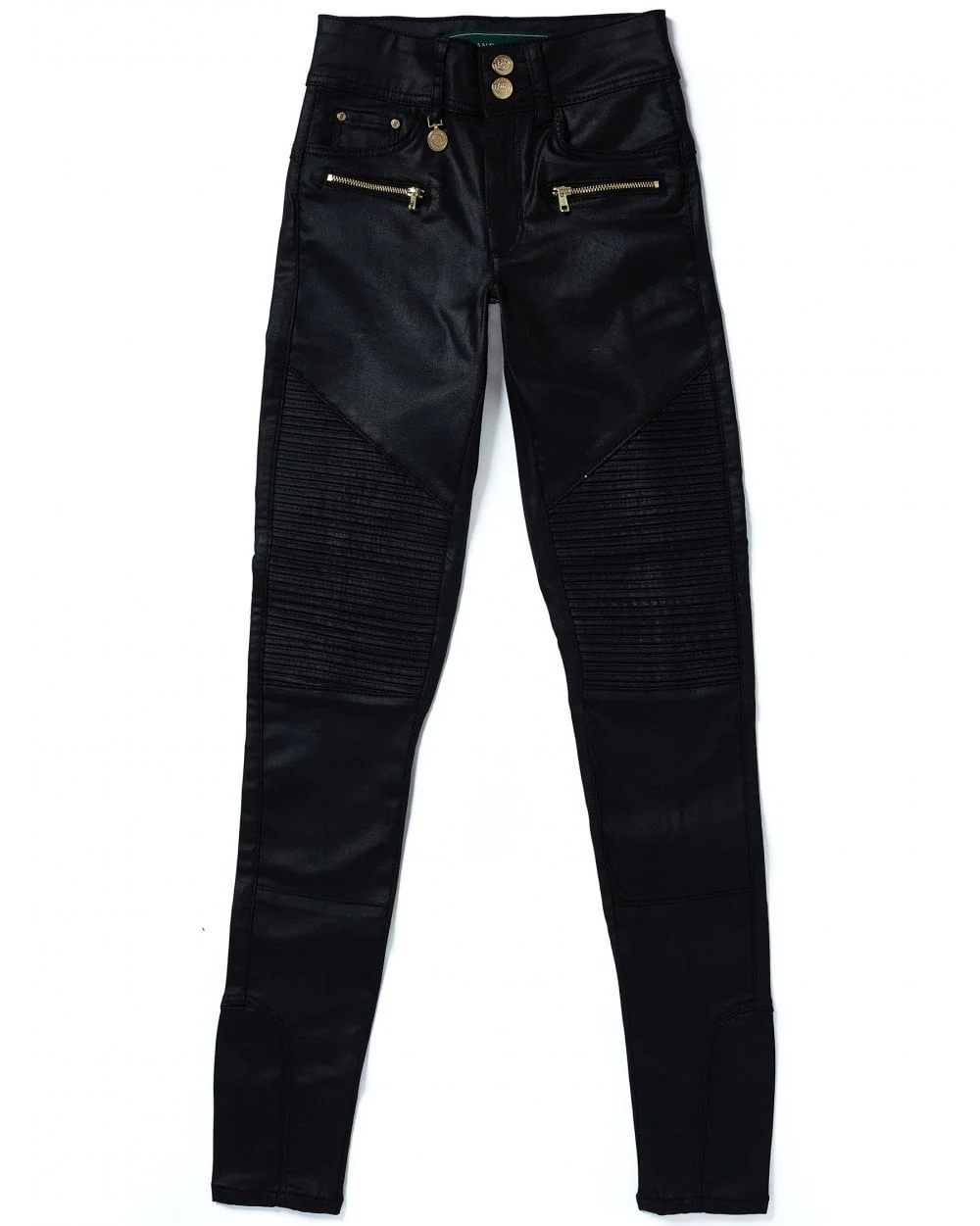 Coated Biker Jean - Image 8