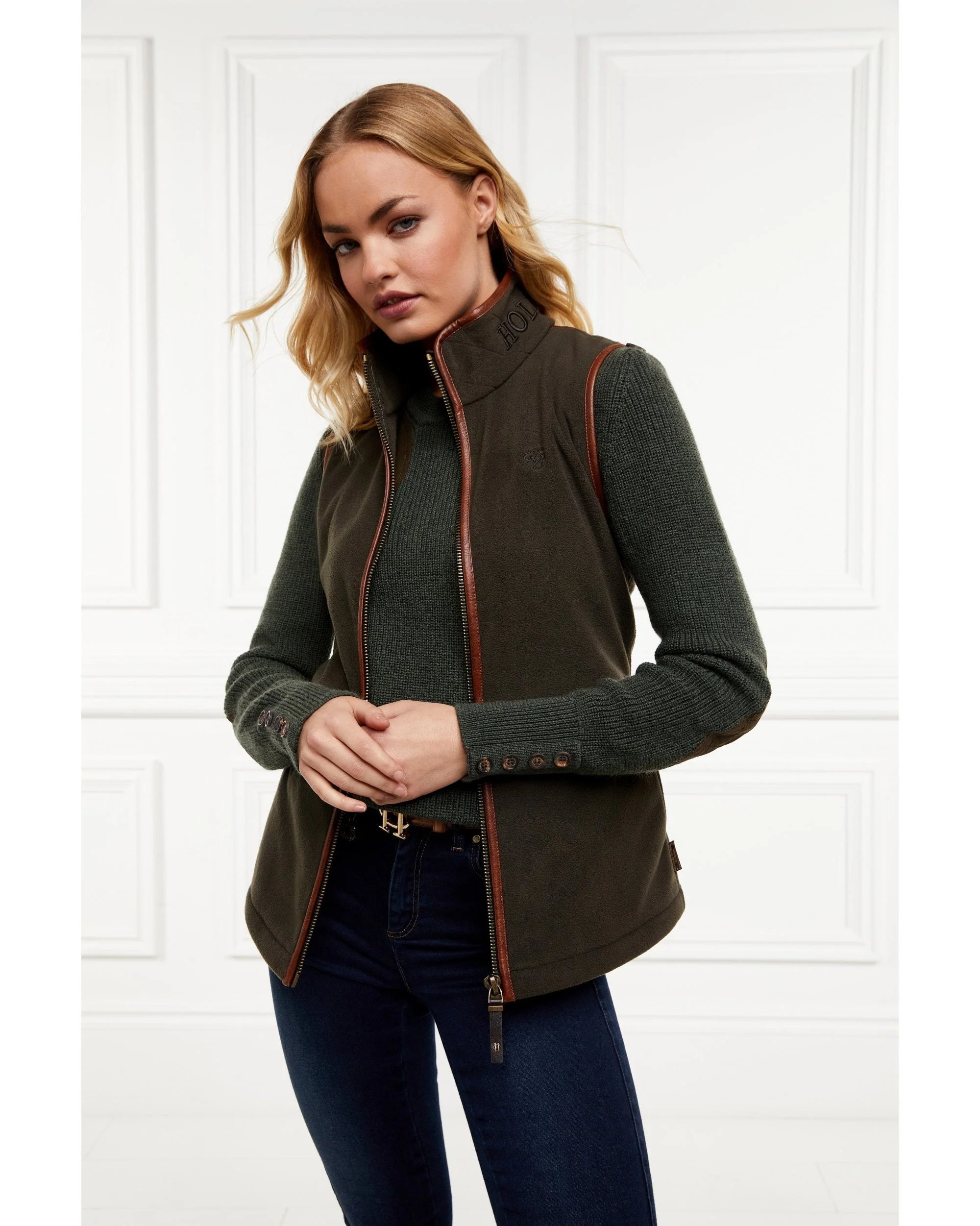 Country Fleece Gilet - Image 6