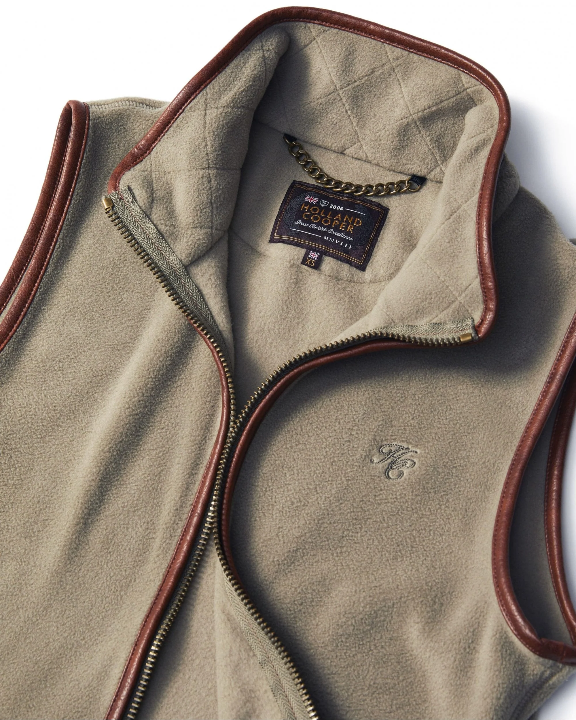 Country Fleece Gilet - Image 9