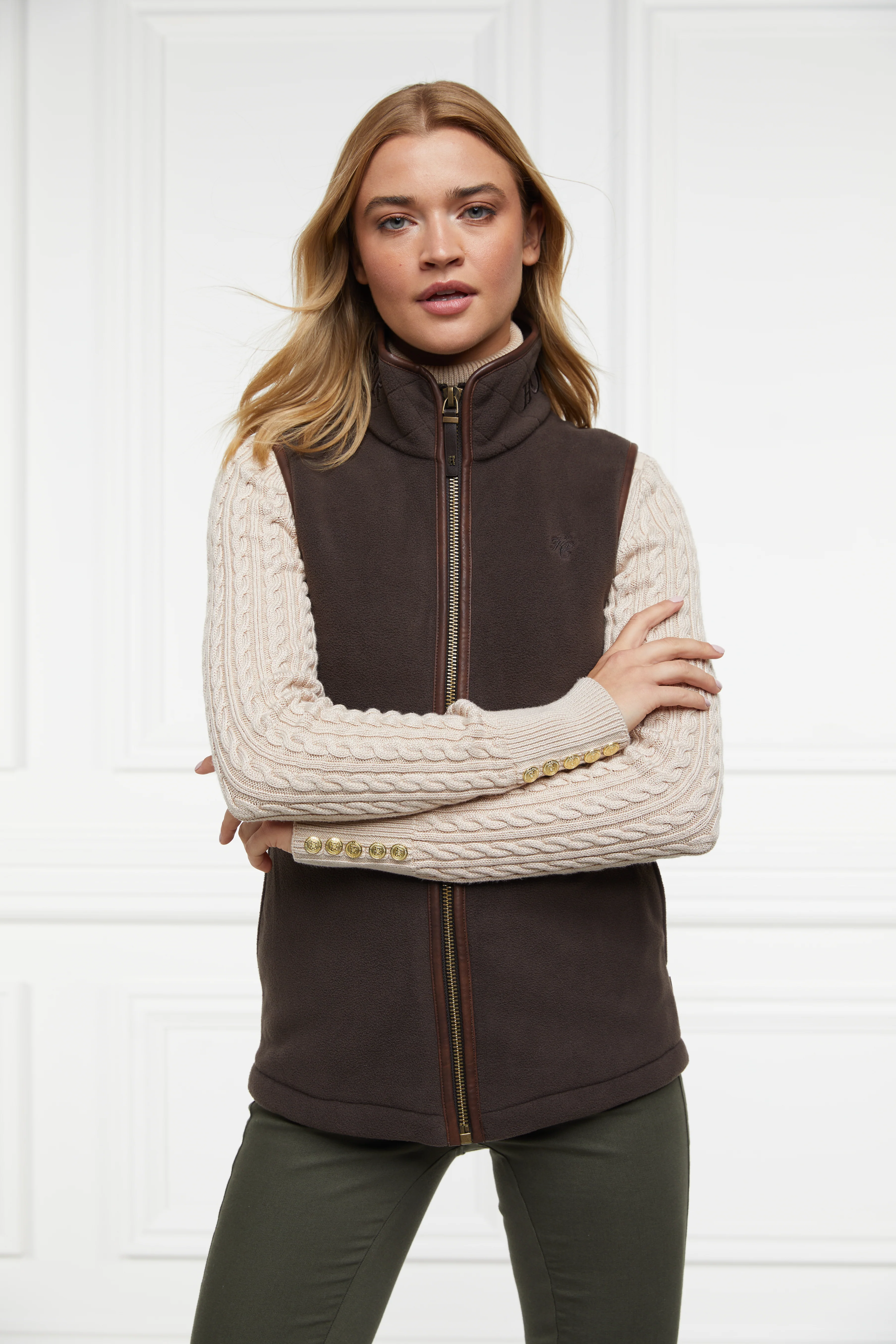 Country Fleece Gilet - Image 4